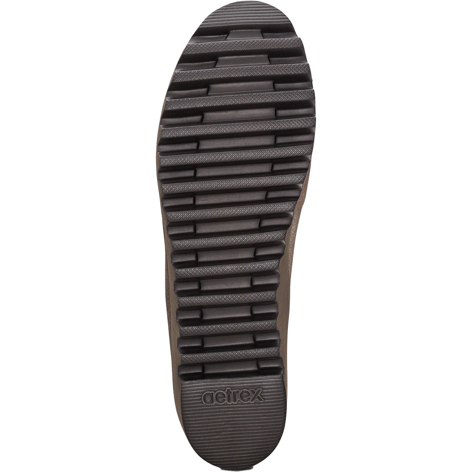 Womens Aetrex Women's Aetrex Joanne Brushed Silver Leather Brushed Silver Leather