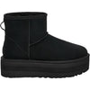 Womens Ugg UGG Classic Mini Platform Women's Boots Black Suede Black Suede