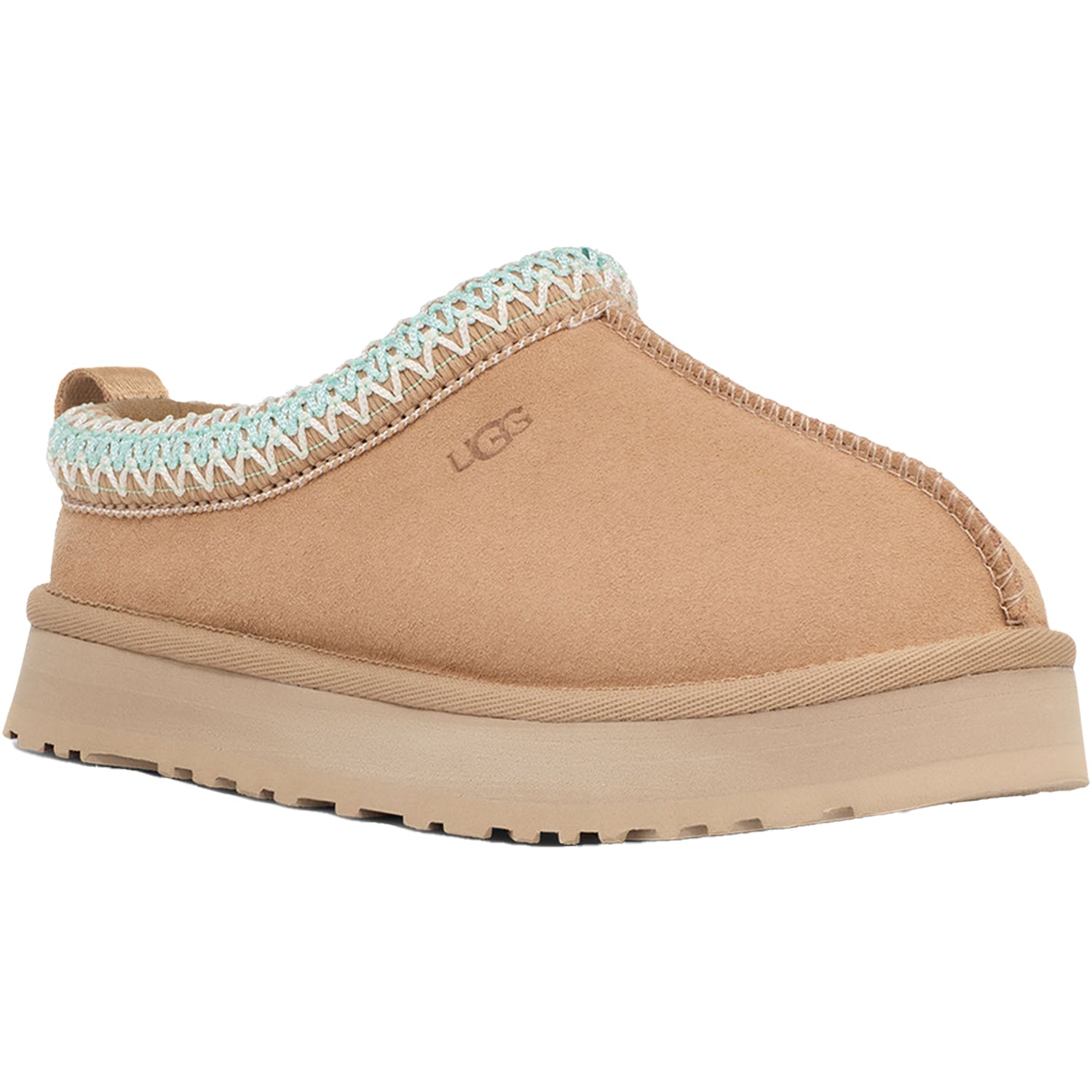 Kids Ugg UGG Tazz Kids' Slippers Sand Suede Sand Suede