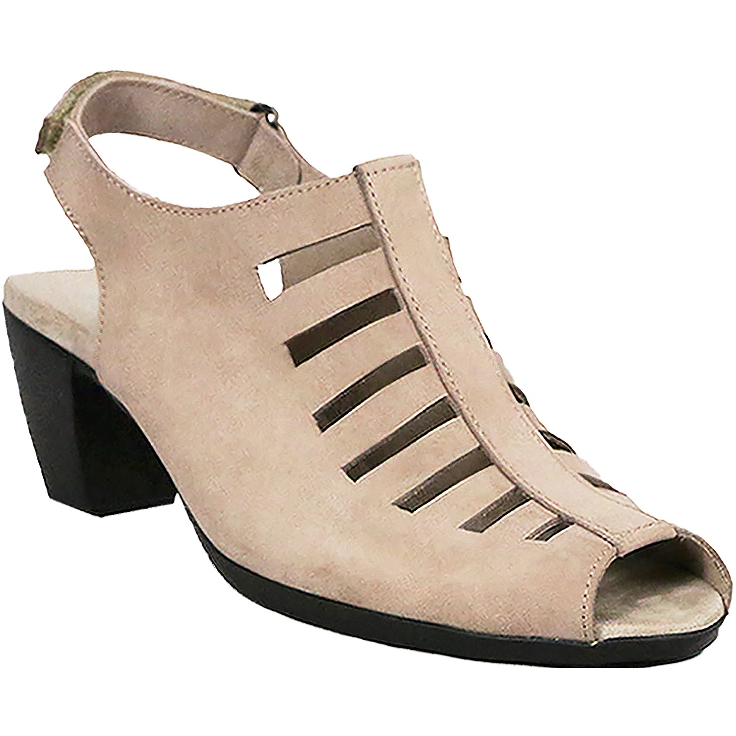 Womens Munro Women's Munro Abby Taupe Nubuck Taupe Nubuck