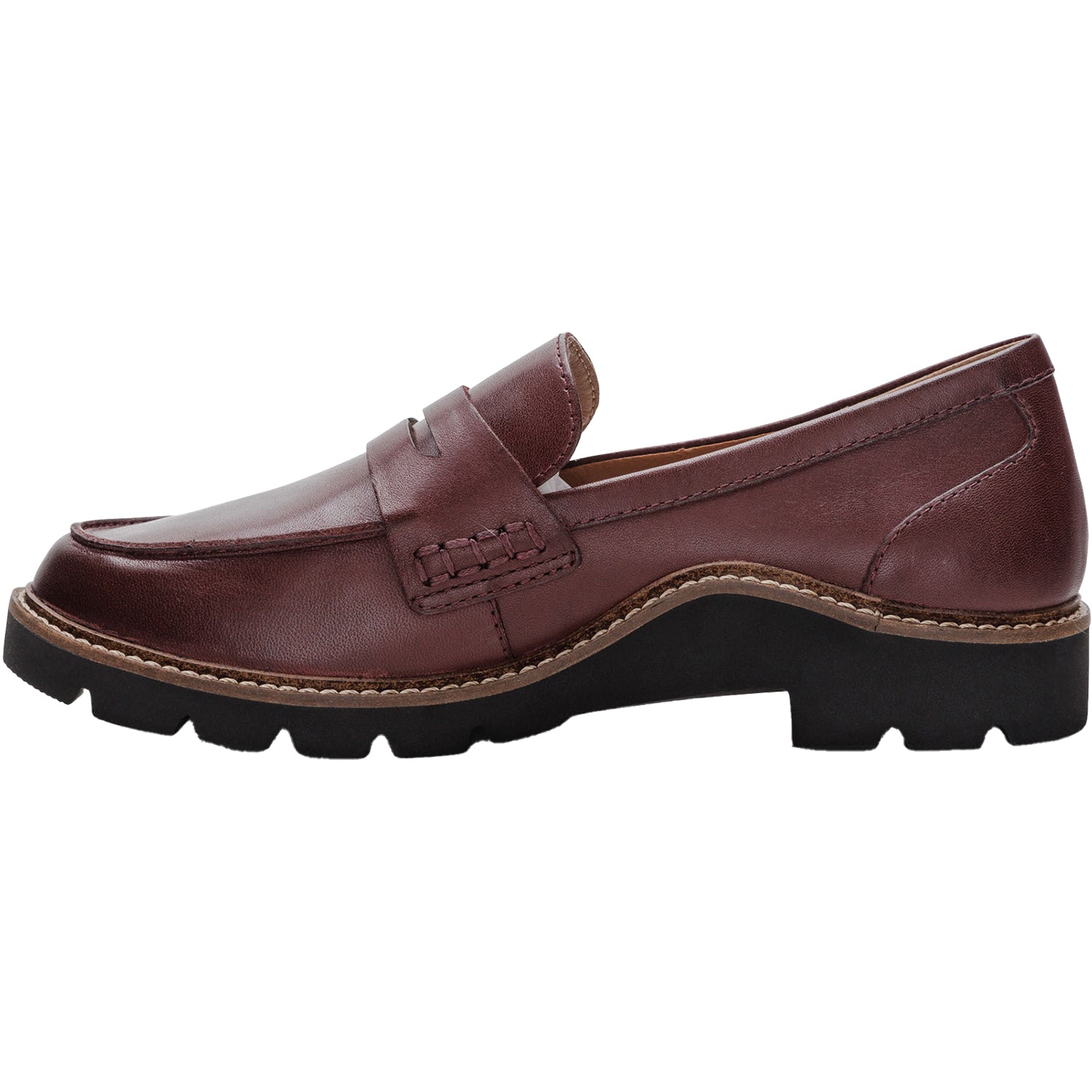 Womens Aetrex Aetrex Collette Loafer Women's Loafers Burgundy Burgundy