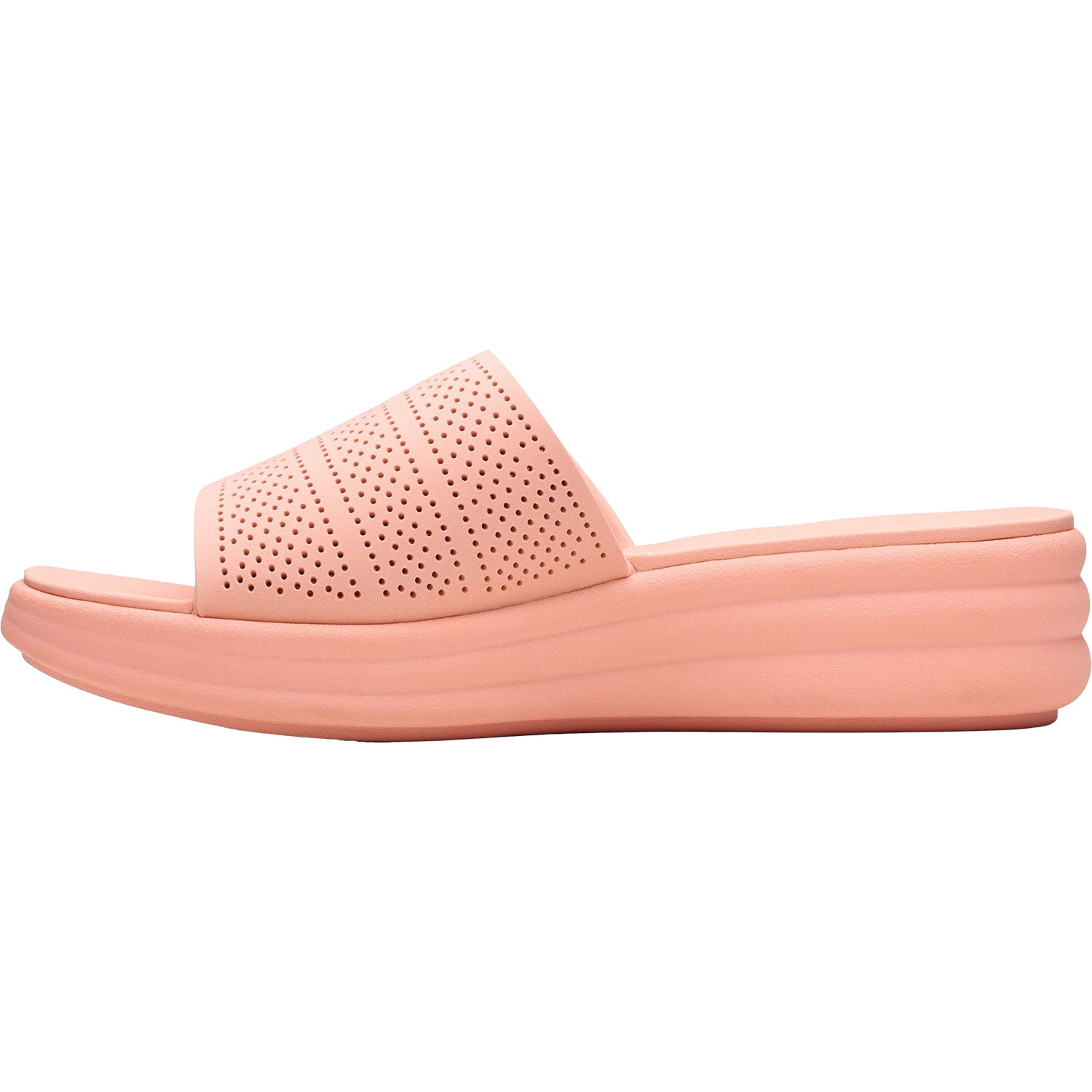 Womens Clarks Women's Clarks Drift Twist Peach Synthetic Peach