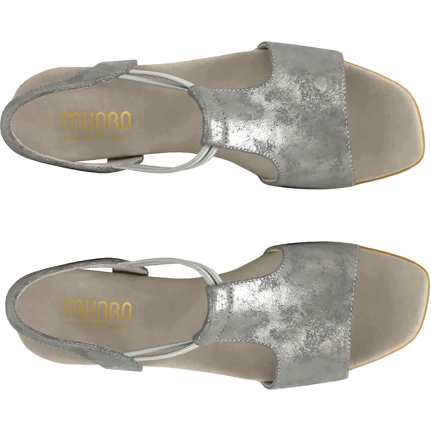 Womens Munro Munro Susan Women's High Heel Sandals Basalto Stardust Leather Basalto Stardust Leather