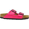 Womens Birkenstock Women's Birkenstock Arizona Fuchsia Tulip Patent Birko-Flor Fuchsia Tulip Patent Birko-Flor