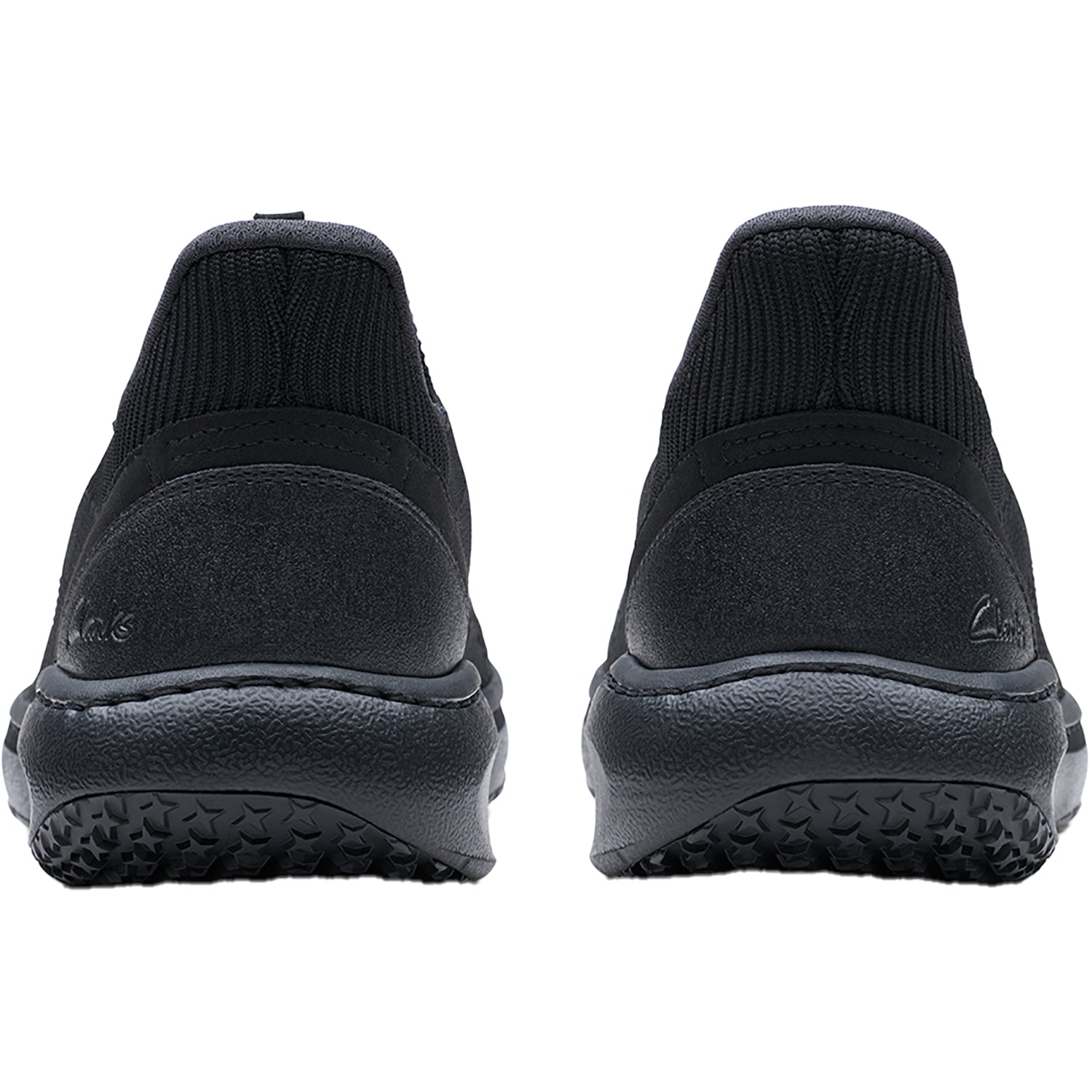 Mens Clarks Men's Clarks Pro Free Slip Resistant Black/Black Black/Black