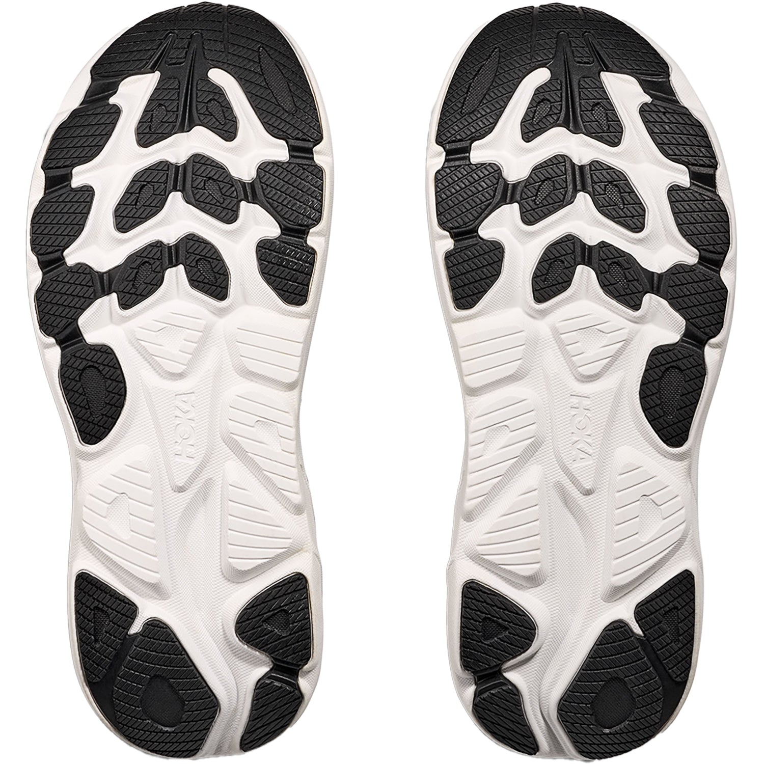 Mens Hoka one one Men's Hoka Clifton 10 Black/White (Neutral Support) Black/White