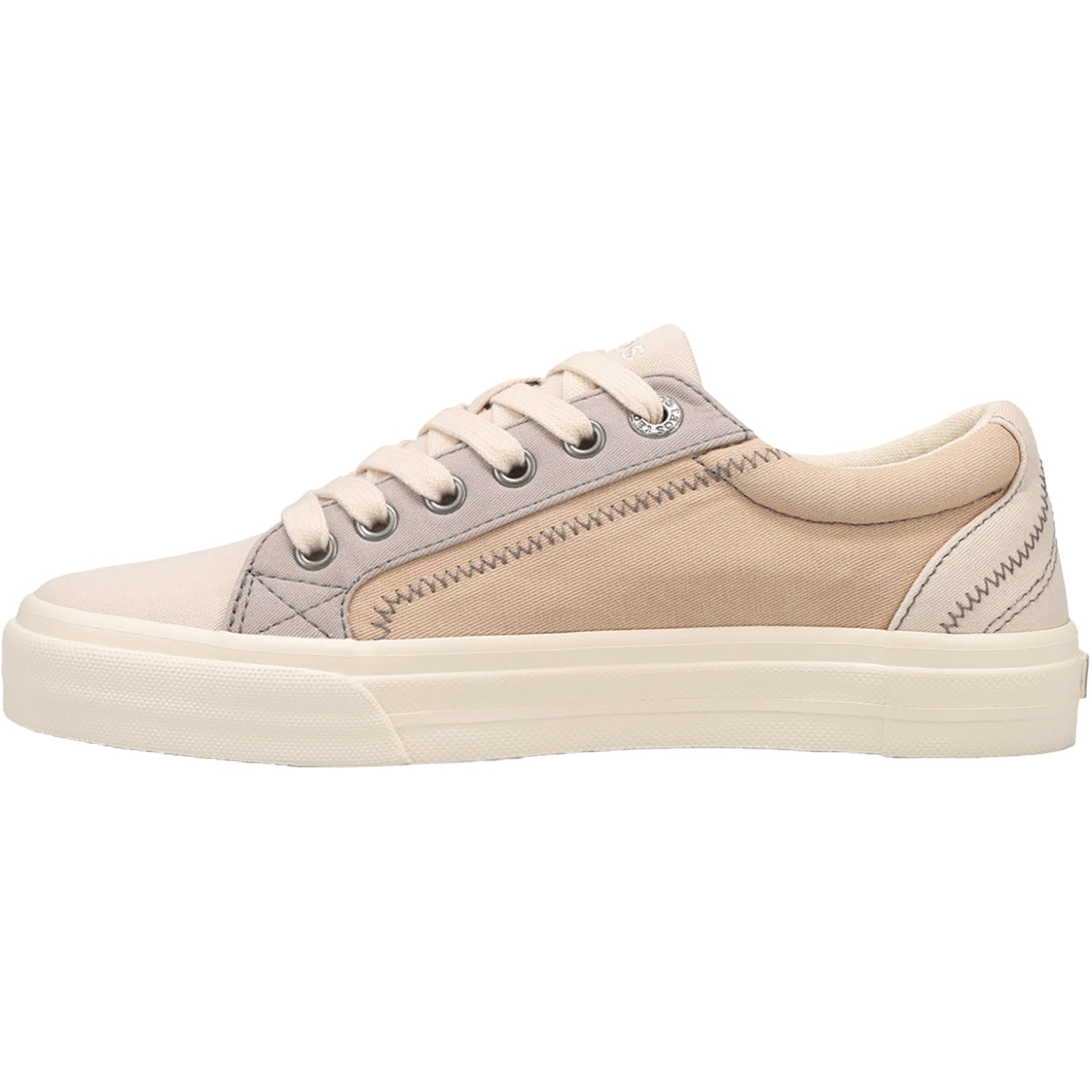 Womens Taos Taos Plim Soul Women's Sneakers Ecru/Tan Multi Canvas Ecru/Tan Multi Canvas