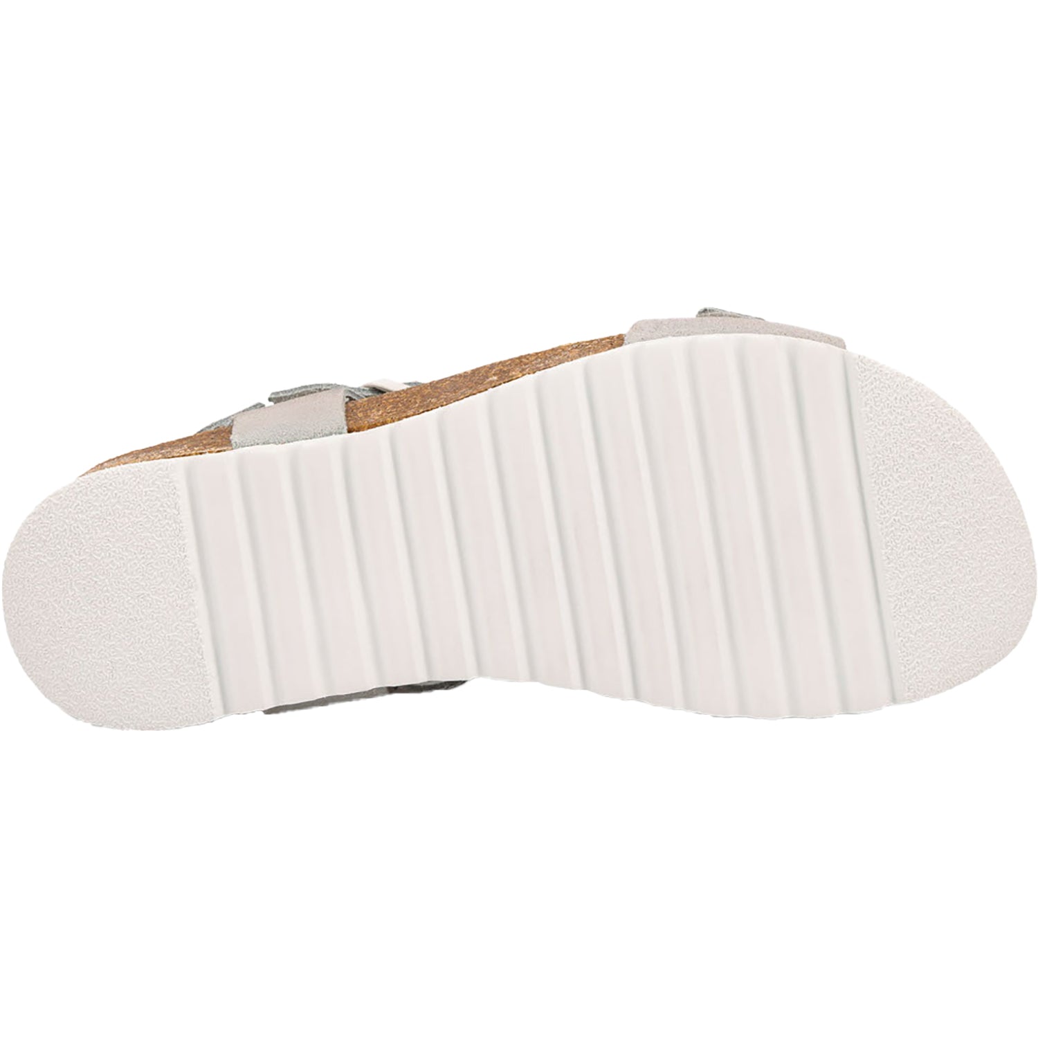 Womens Taos Taos MVP Women's Sandals Light Grey/White Buckle Light Grey/White Buckle