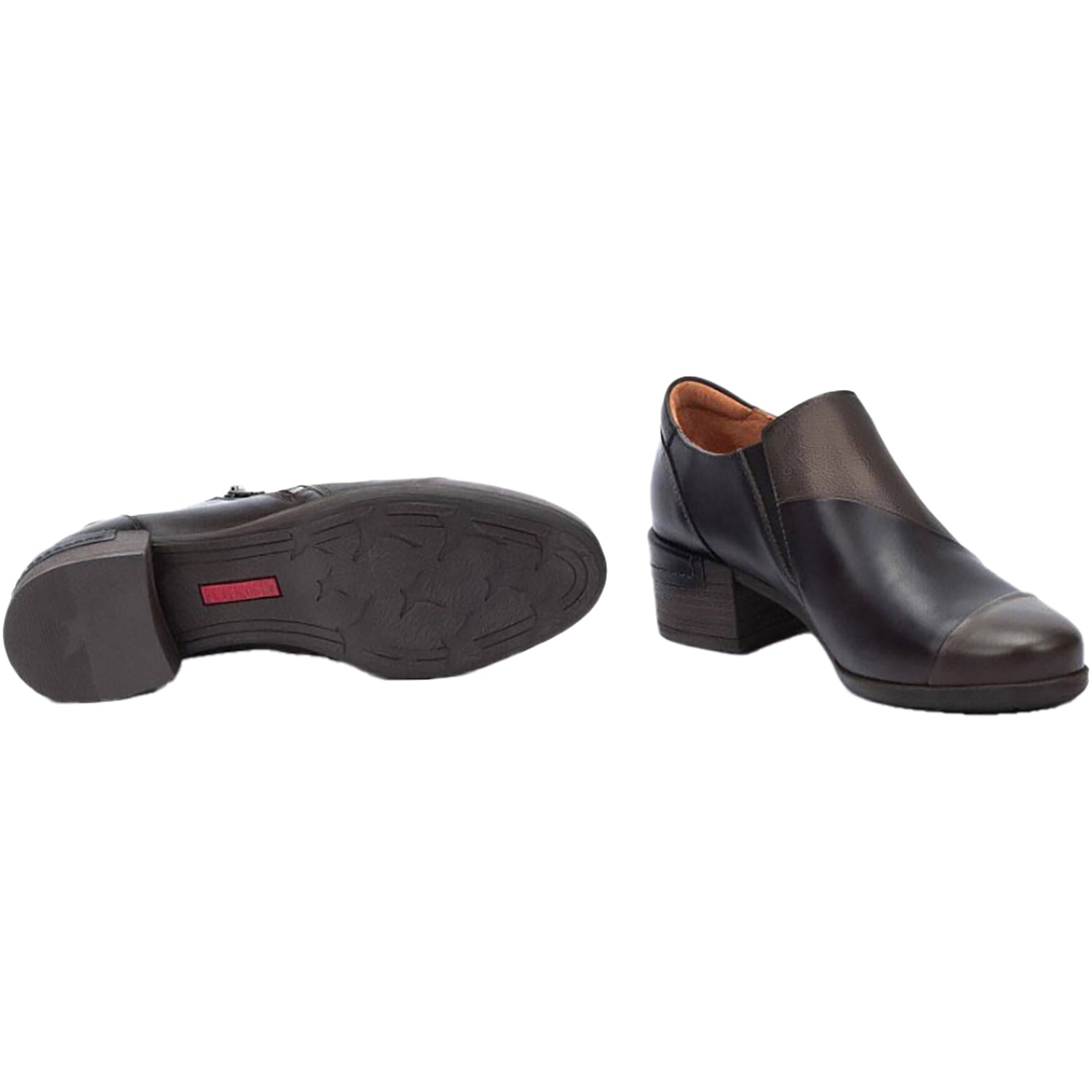 Womens Pikolinos Pikolinos Málaga W6W-5673C3 Women's Slip On Shoes Lead Leather Lead Leather