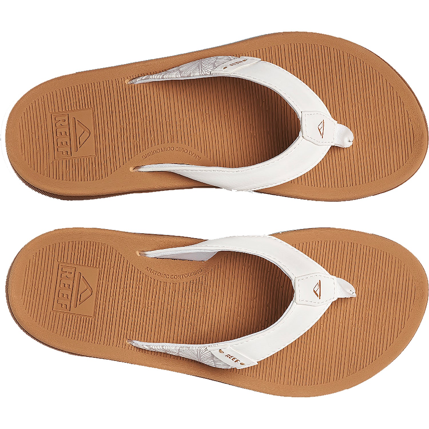 Womens Reef Reef Santa Ana Women's Thong Sandals Cloud Synthetic Cloud Synthetic
