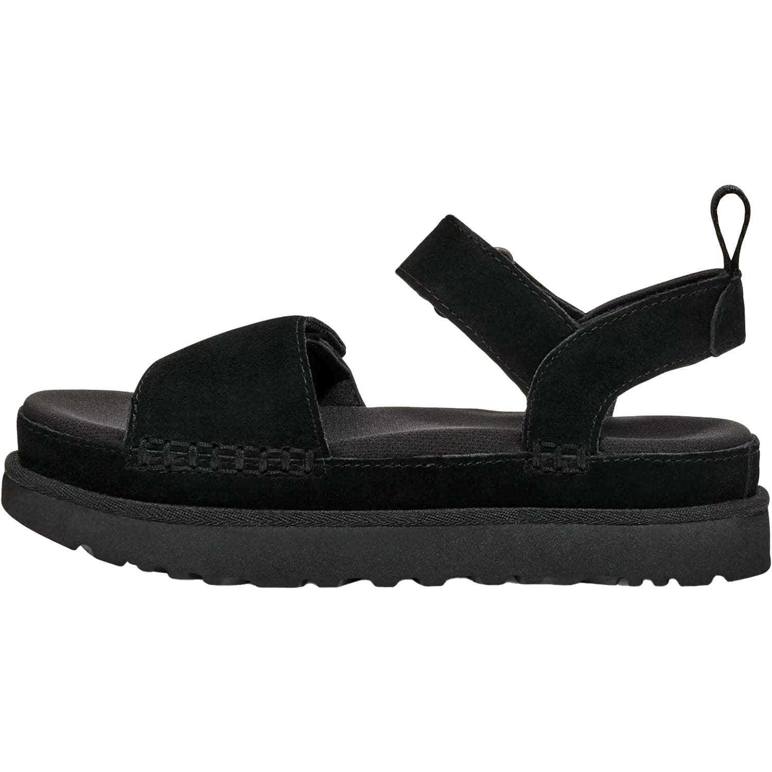 Womens Ugg UGG Goldenstar Women's Sandals Black Suede Black Suede