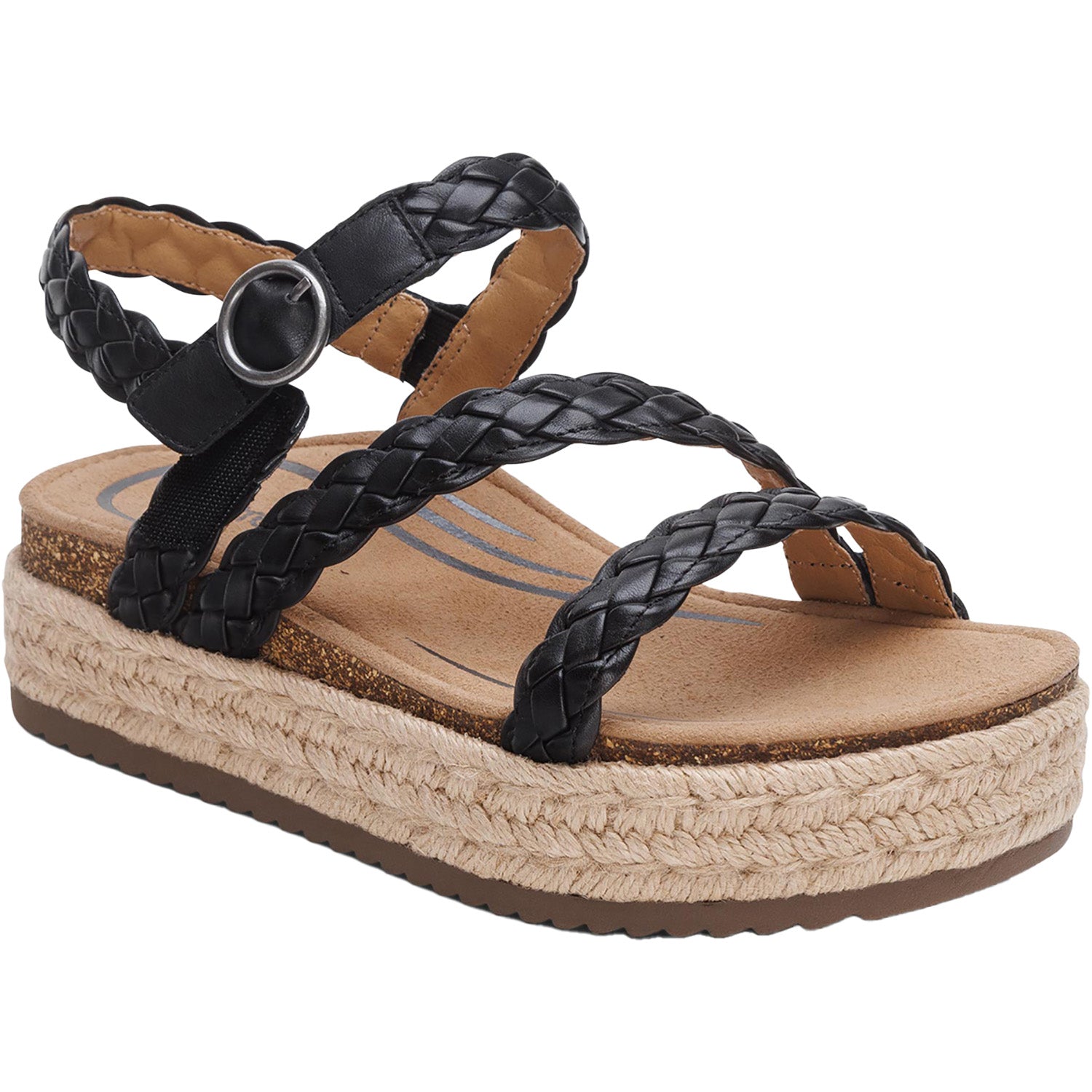 Womens Aetrex Aetrex Julia Women's Sandals Black Black
