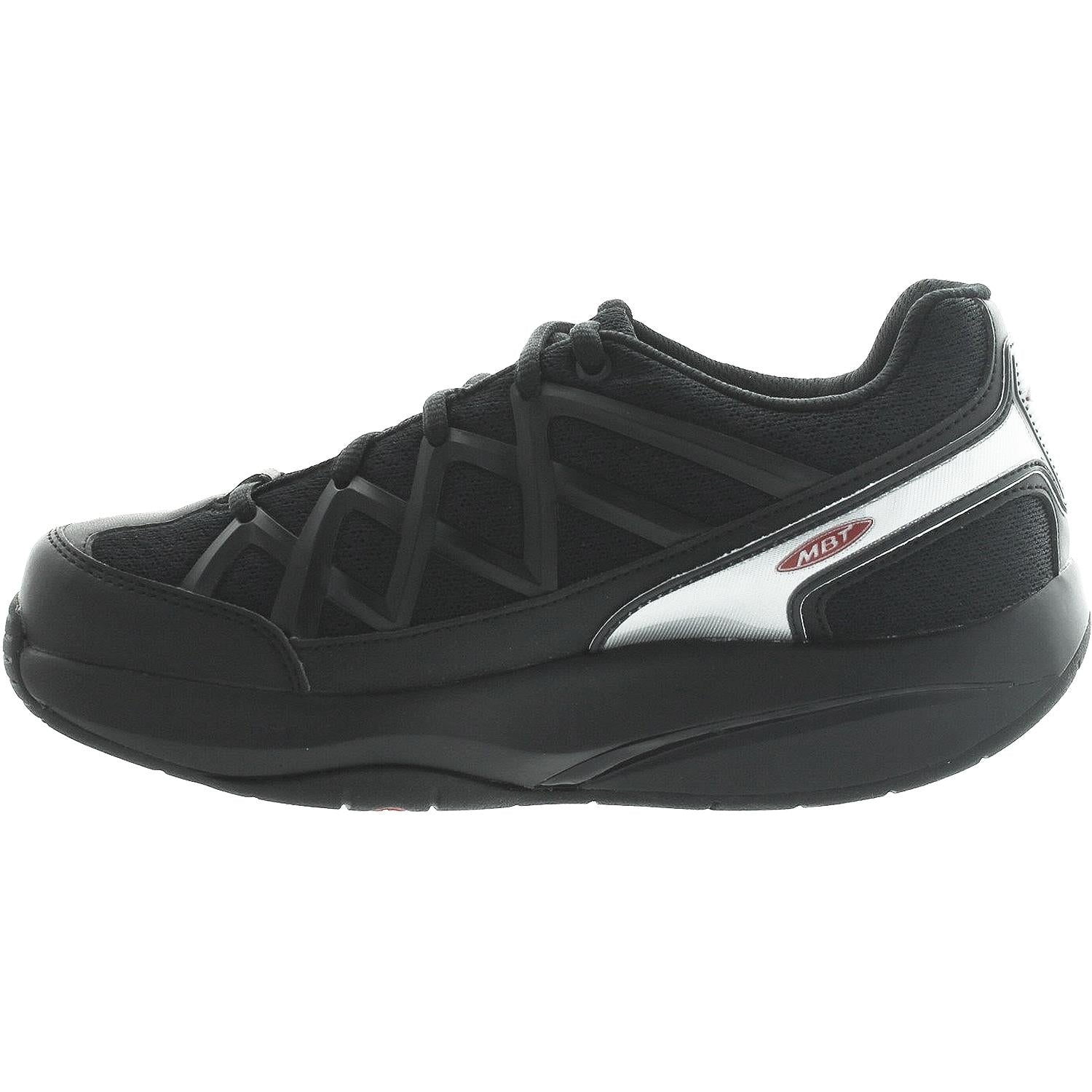Mens Mbt Men's MBT Sport 3 Black Leather/Mesh Black Leather/Mesh