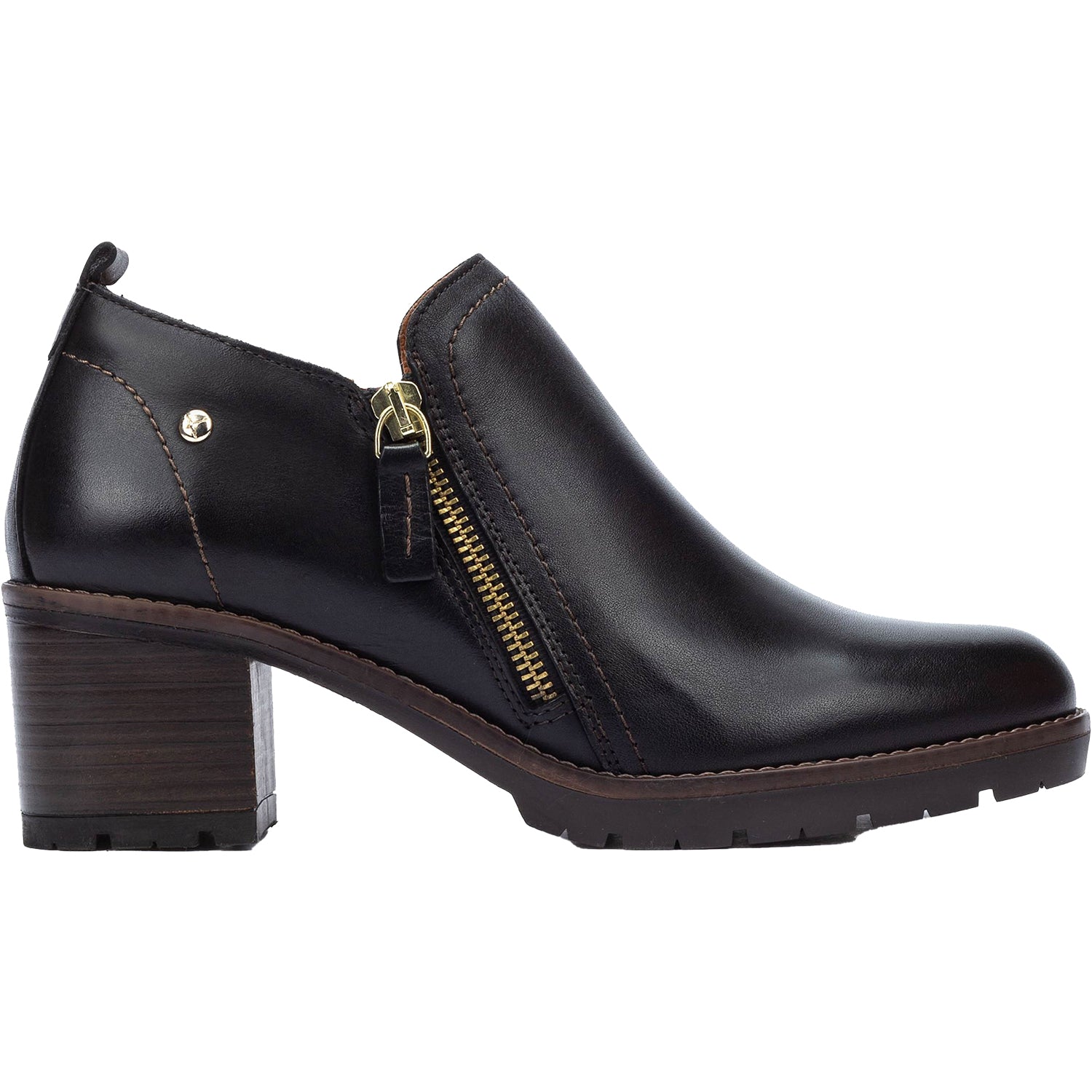 Womens Pikolinos Pikolinos Llanes W7H-7563 Women's Shoes Black Leather Black Leather