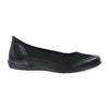 Womens Ecco Women's Ecco Bluma Summer Ballerina Black Leather/Mesh Black Leather/Mesh