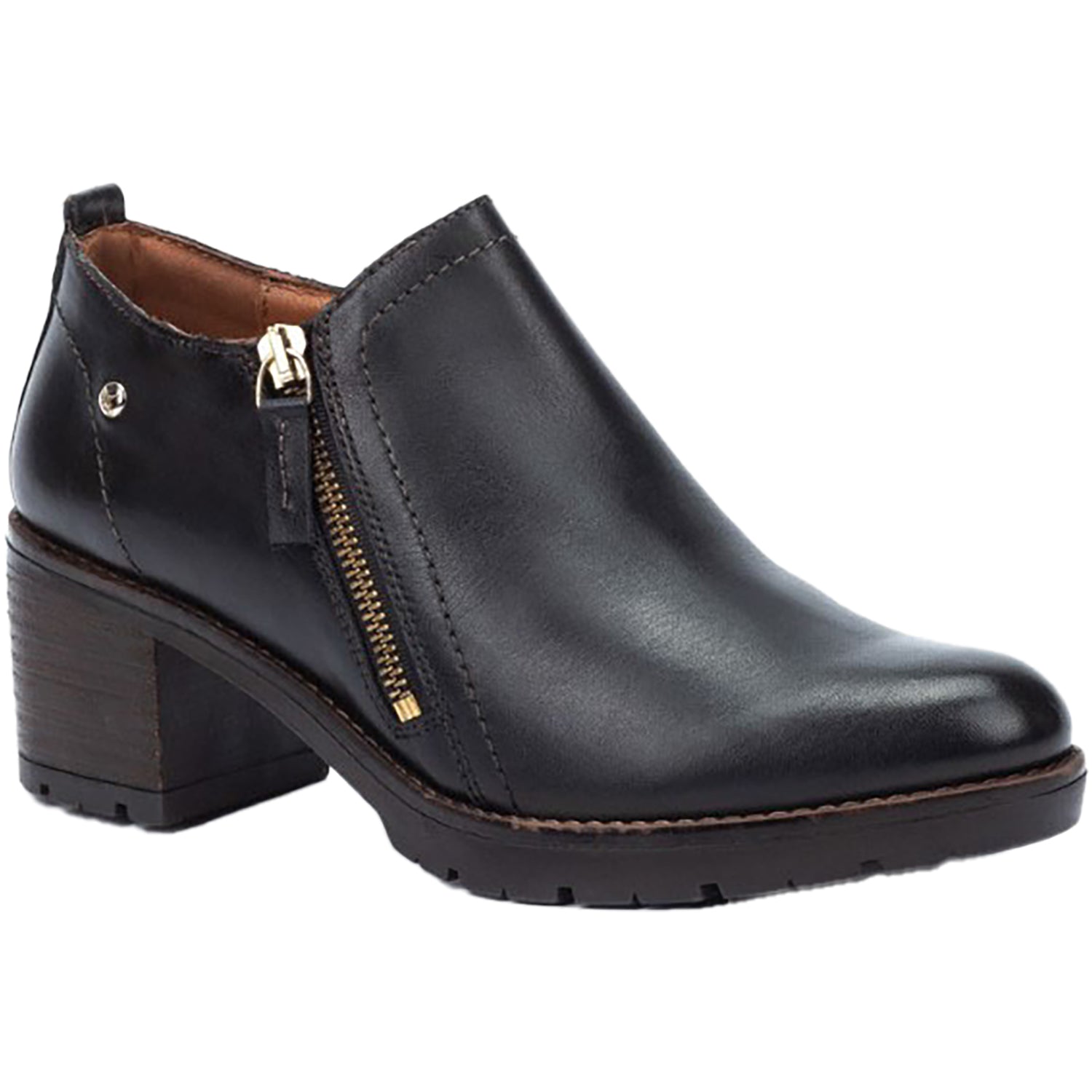 Womens Pikolinos Pikolinos Llanes W7H-7563 Women's Shoes Black Leather Black Leather