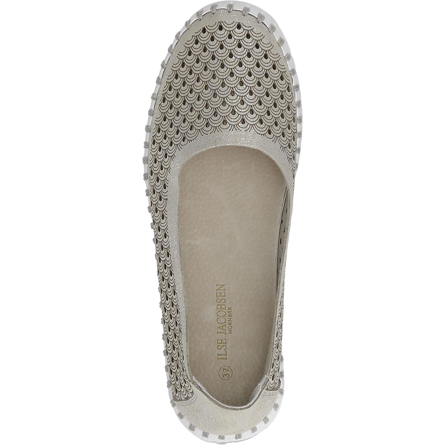 Womens Ilse jacobsen Ilse Jacobsen Tulip U0026 Ballet Women's Shoes Silver Silver