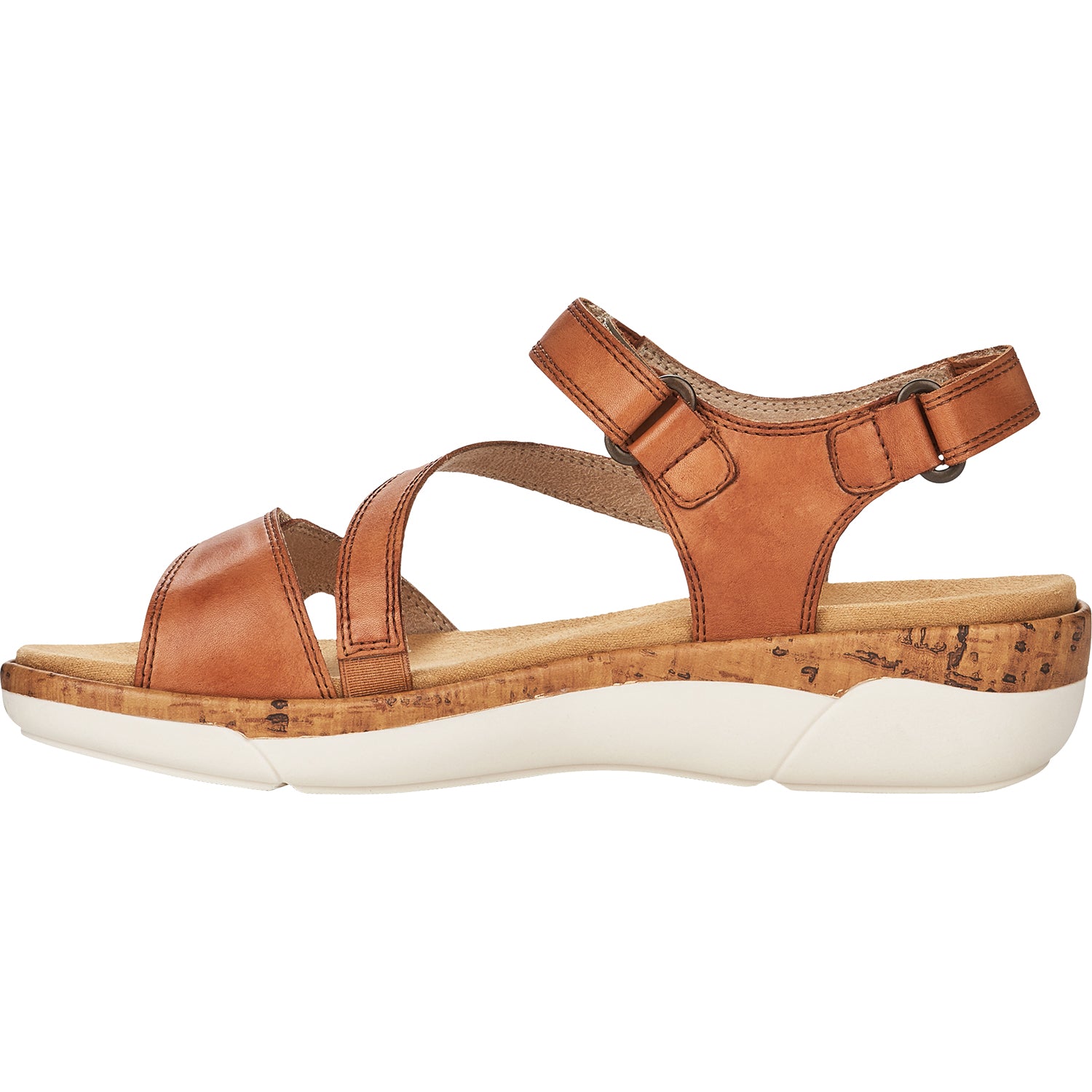 Womens Remonte Remonte R6850-22 Jocelyn 50 Women's Backstrap Sandals Tan Leather Tan Leather