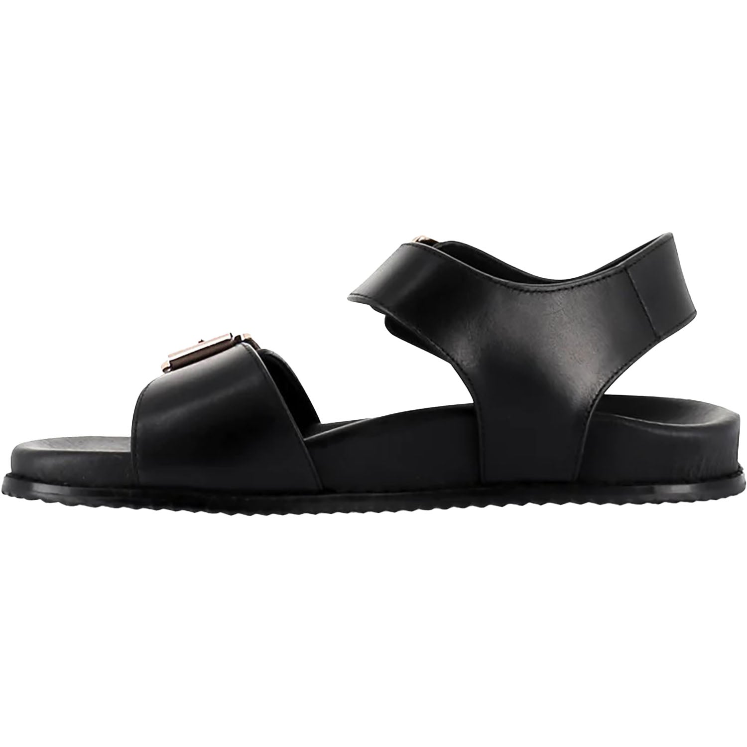 Womens Ziera Ziera Hastice Women's Sandals Black Leather Black Leather