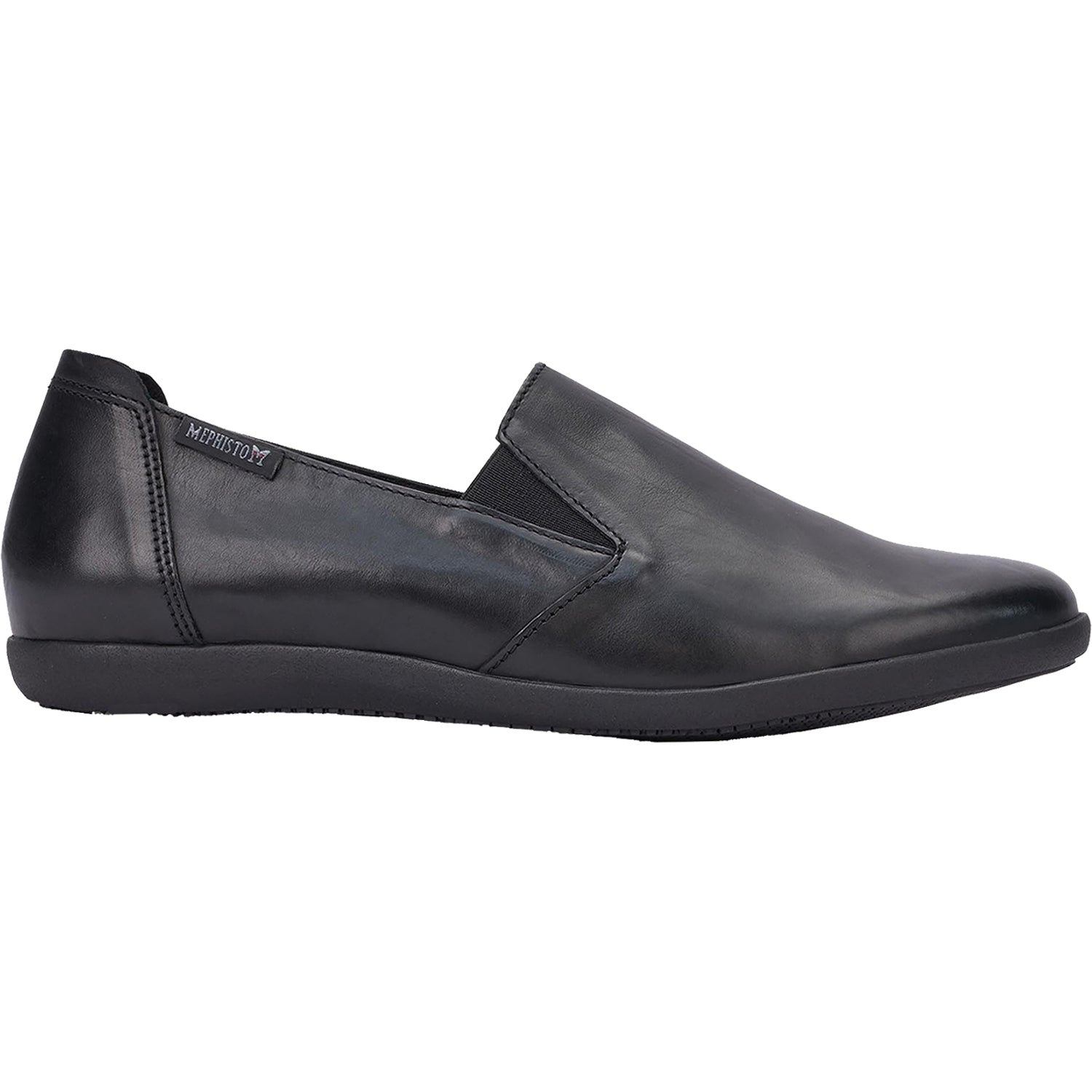 Womens Mephisto Mephisto Korie Women's Slip On Shoes Black Premium Leather Black Premium Leather