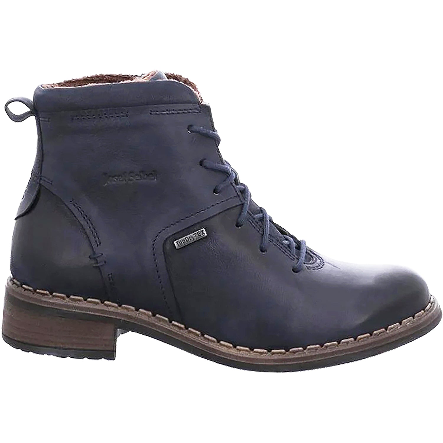 Womens Josef seibel Josef Seibel Selena 50 Women's Waterproof Boots Ocean Leather Ocean Leather