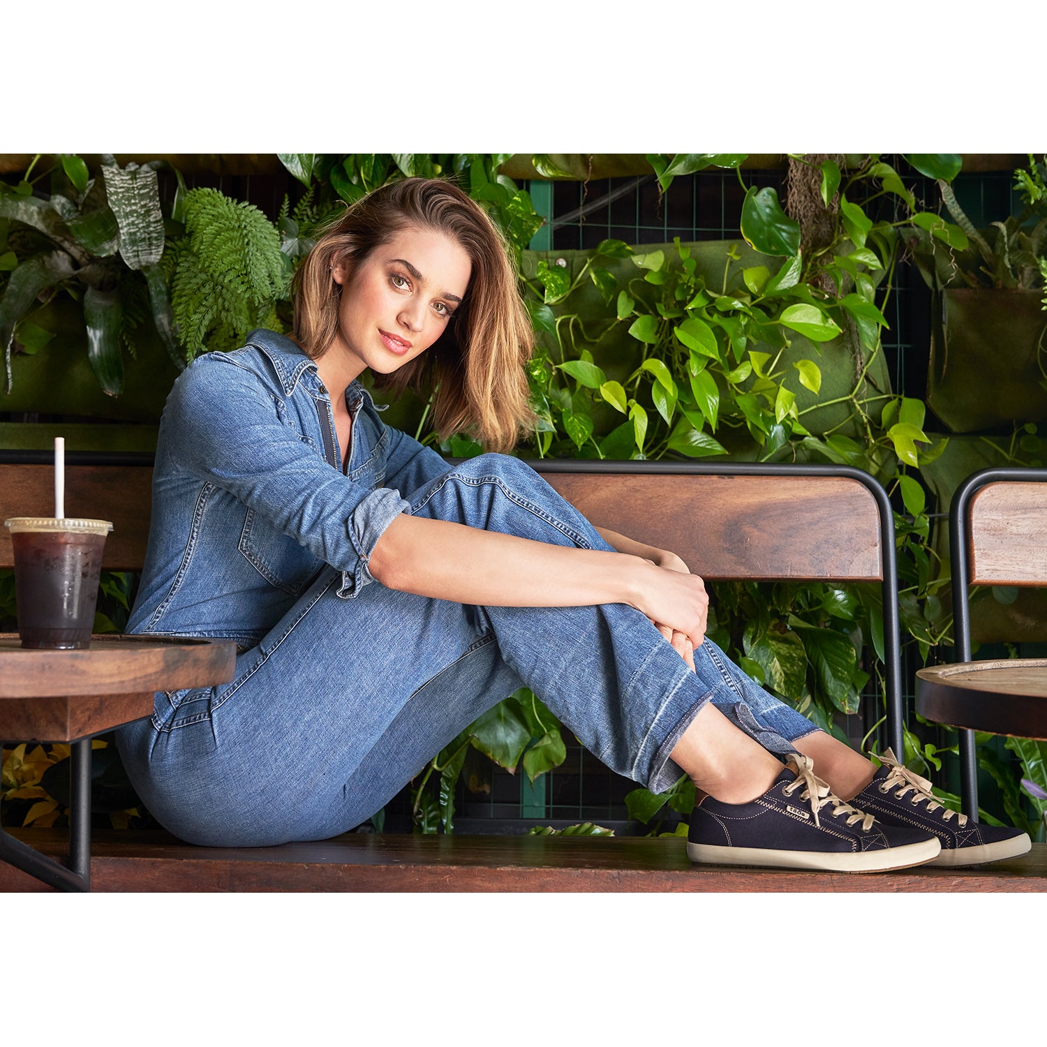 Womens Taos Taos Star Women's Sneakers Oat Wash Canvas Oat Wash Canvas