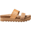 Womens Reef Reef Cushion Vista Hi Women's Ankle Strap Sandals Natural Braid Synthetic Natural Braid Synthetic