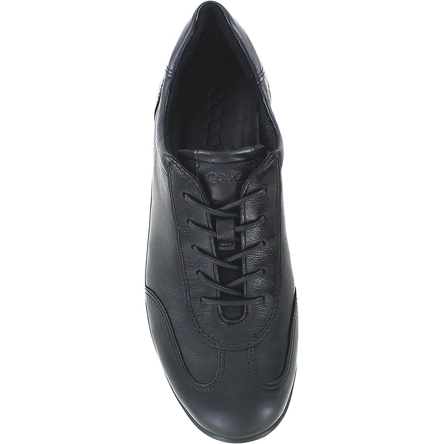 Womens Ecco Ecco Babett II Tie Women's Black Leather Black Leather