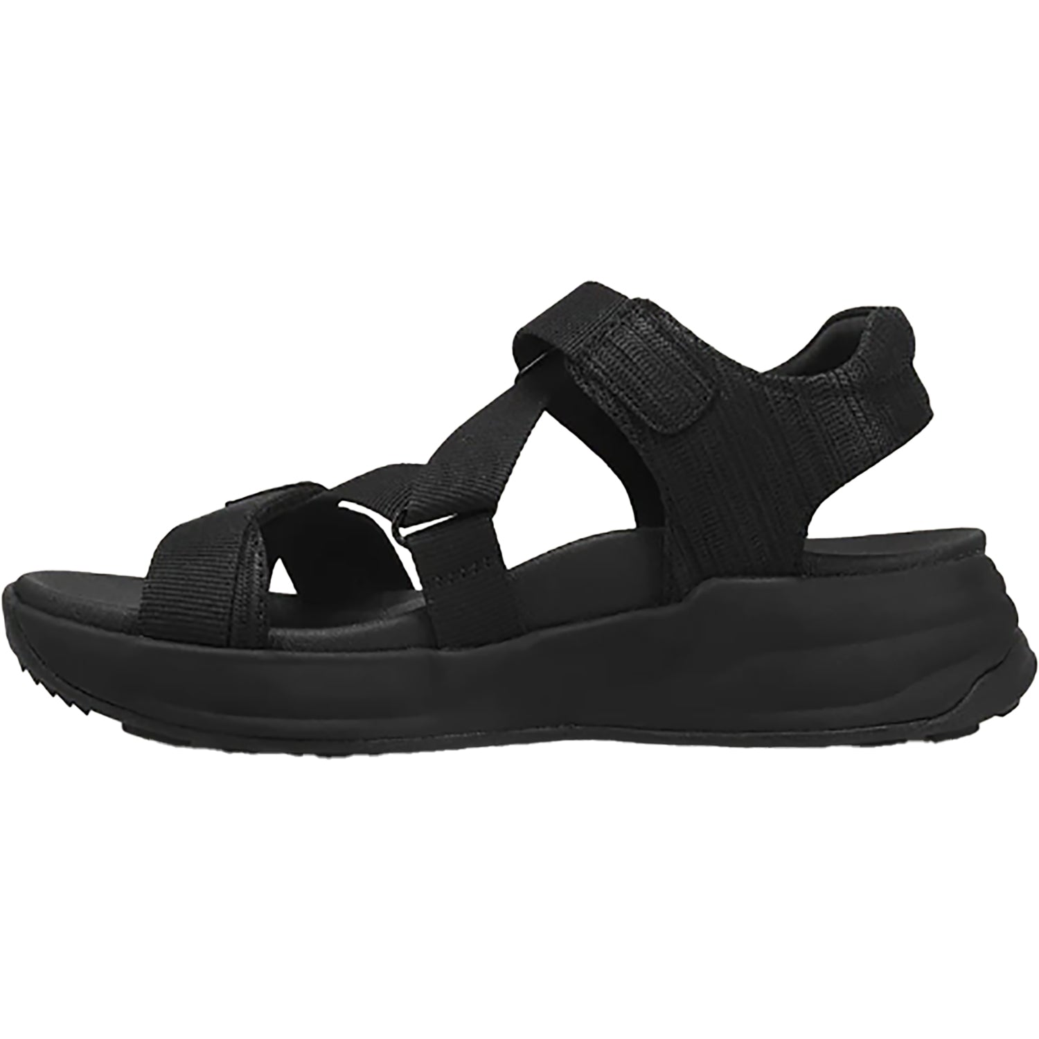Womens Taos Taos Super Z Women's Outdoor Sandals Black/Black Leather/Nylon Black/Black Leather/Nylon