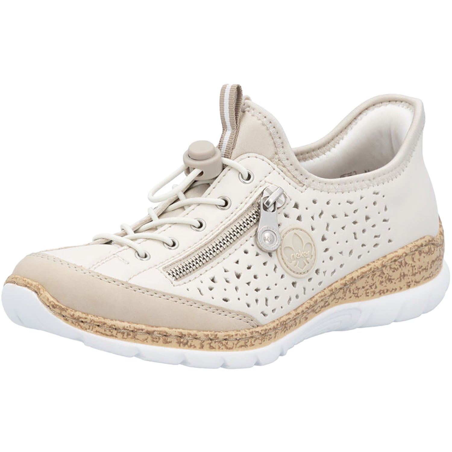 Women's Rieker N42V3-60 Perle/Porzellan Synthetic – Footwear etc.