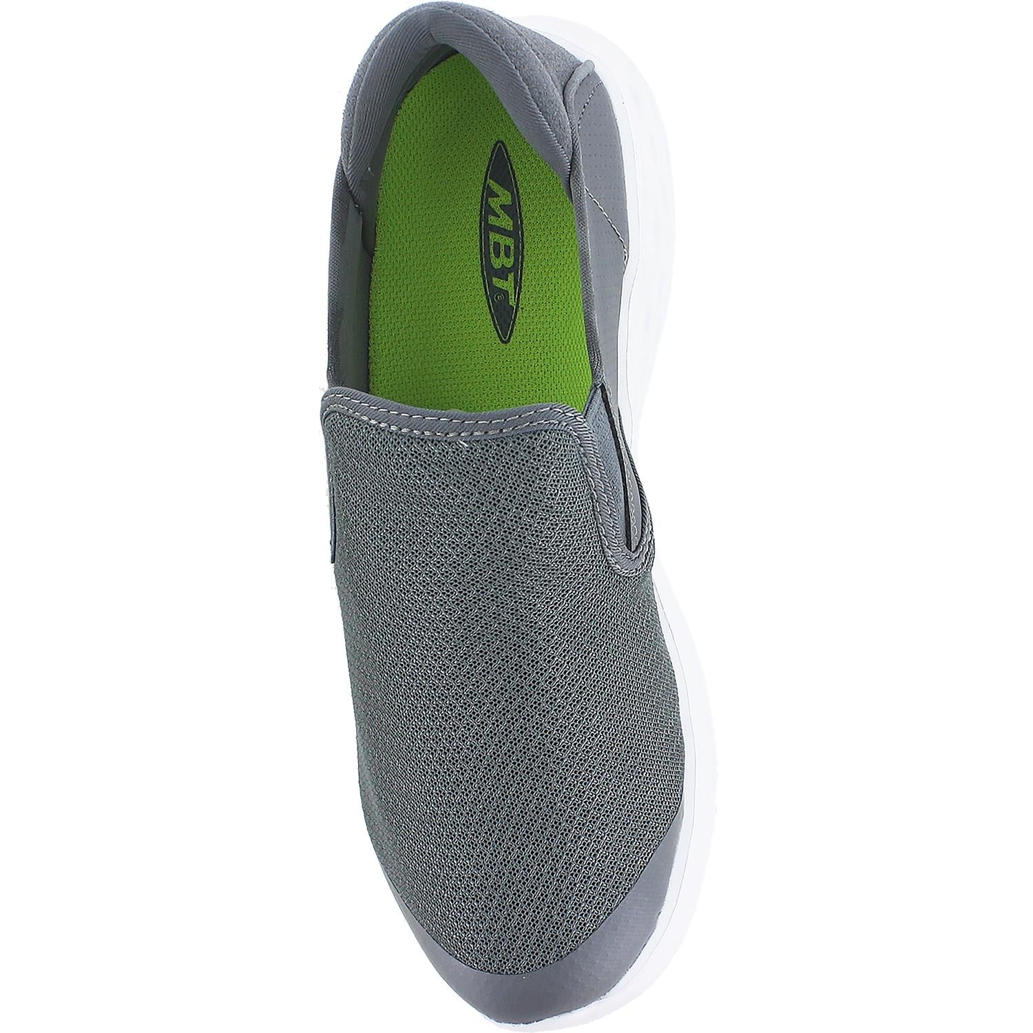 Womens Mbt Women's MBT Modena Slip-On Grey Mesh Grey Mesh
