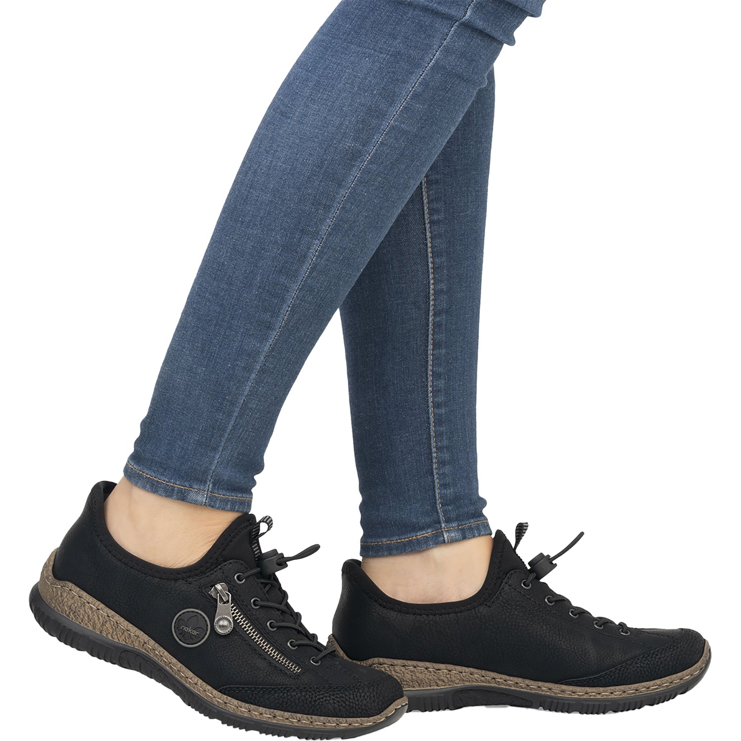 Women's Rieker N3267-01 Black/Black/Black Synthetic – Footwear etc.