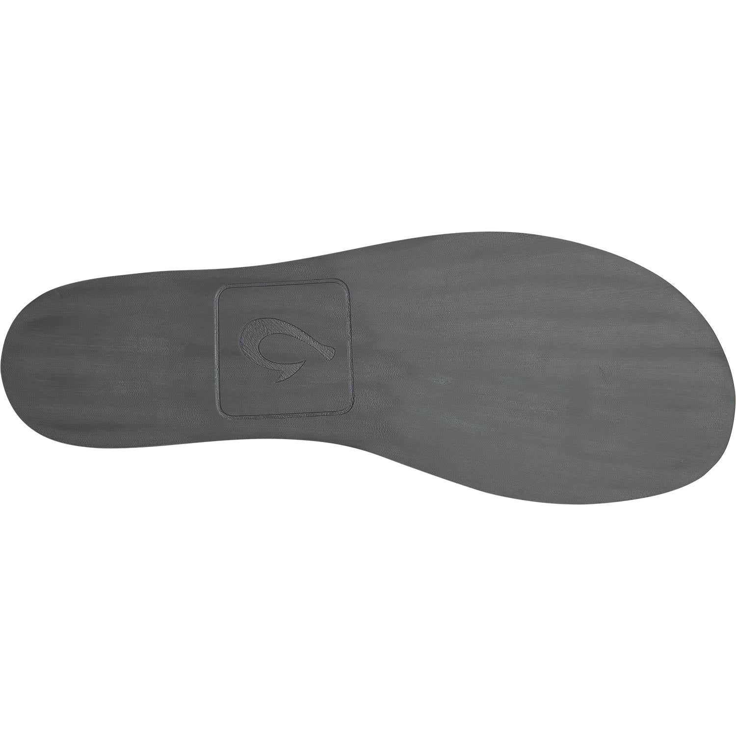 Mens Olukai OluKai Moloa Hulu Men's Slippers Black/Black Knit Fabric Black/Black Knit Fabric