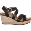 Womens Aetrex Aetrex Anna Women's Wedge Sandals Black Black