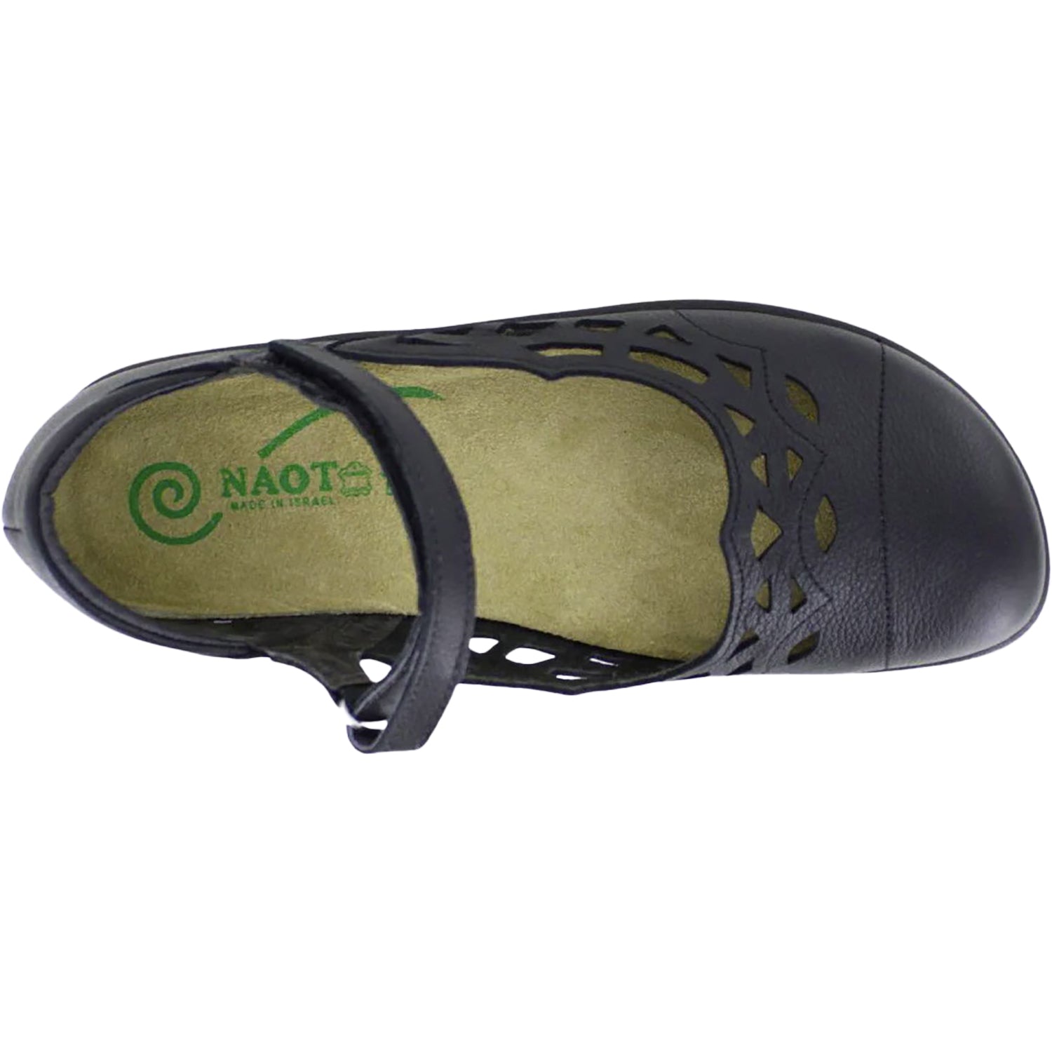 Womens Naot Naot Agathis Women's Mary Janes Soft Black Leather Soft Black Leather