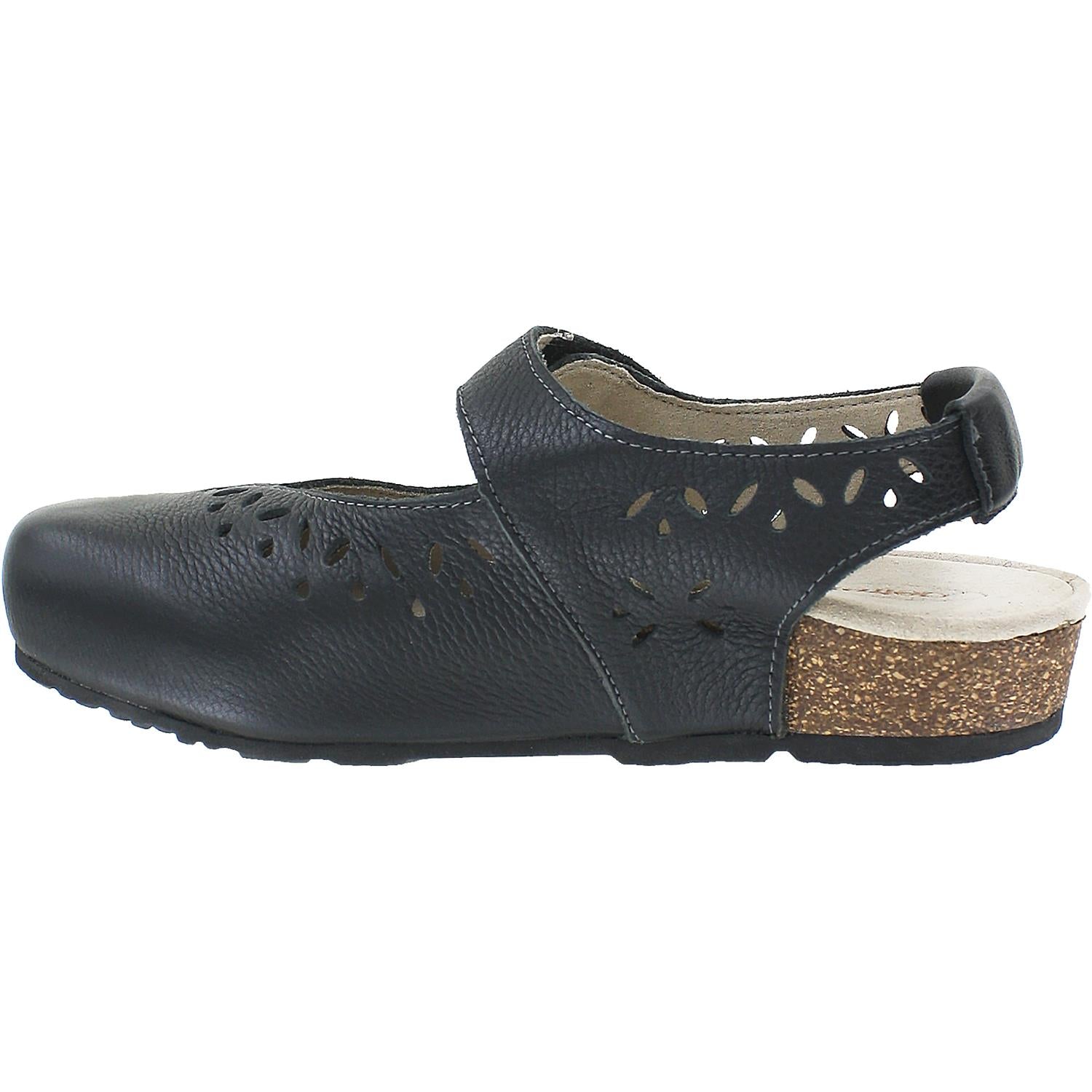 Women's Aetrex Cheryl Black Leather – Footwear