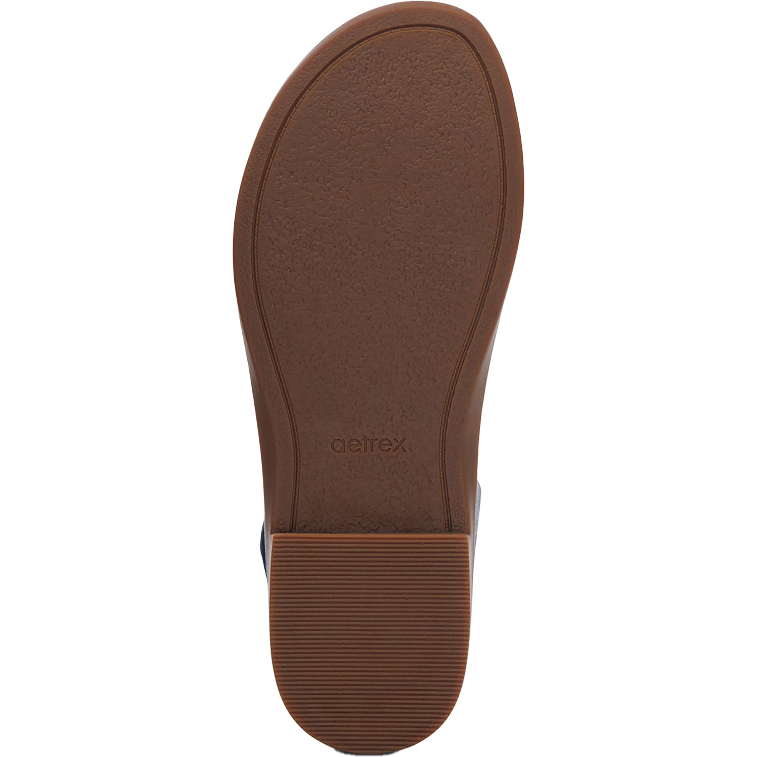 Womens Aetrex Women's Aetrex Claire Navy Leather Navy