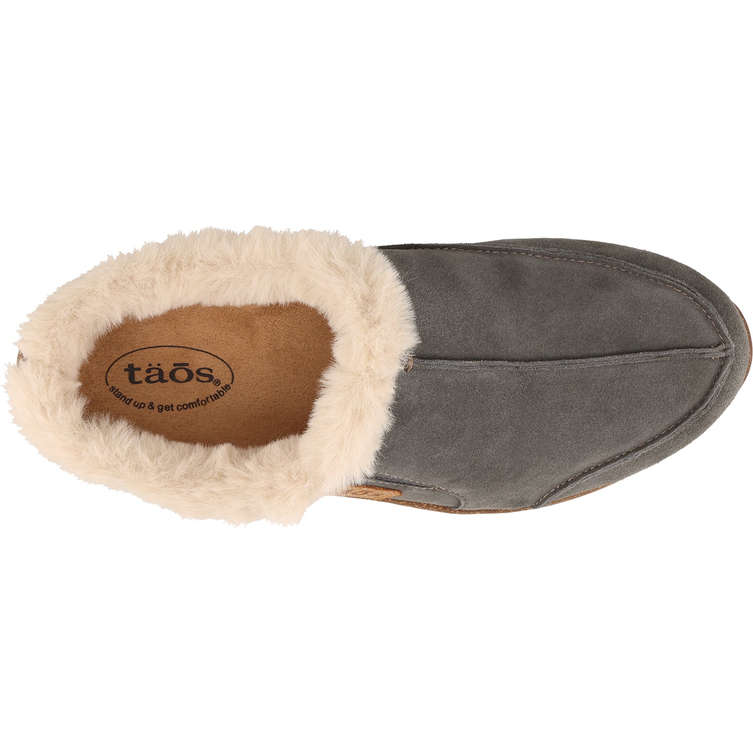 Womens Taos Women's Taos Future Dark Grey Suede Dark Grey Suede