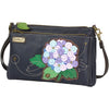 Unisex Chala Chala Hydrangea Deluxe Crossbody Handbag Navy Synthetic Navy Synthetic