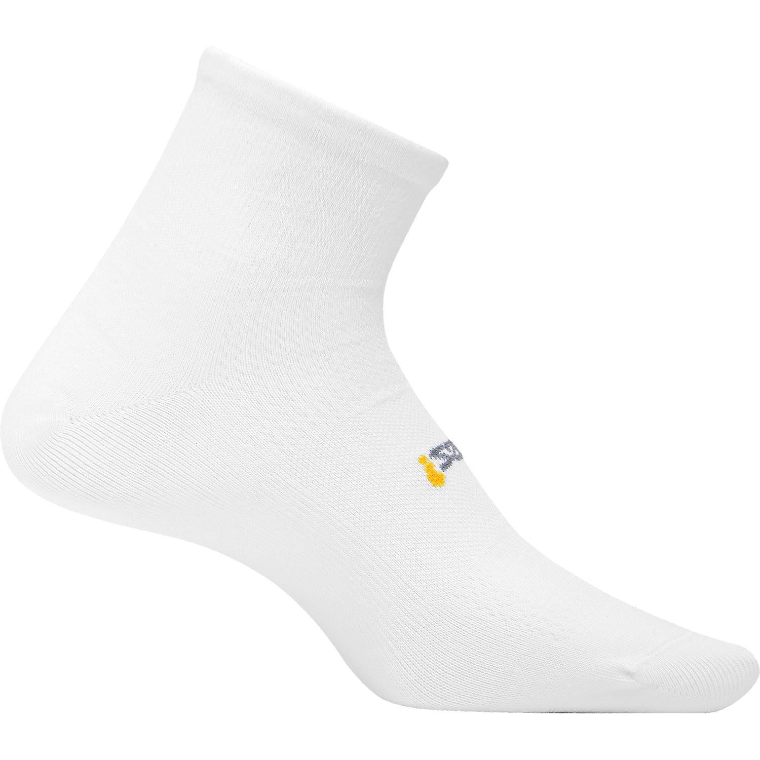 Unisex Feetures Unisex Feetures High Performance Ultra Light Quarter Socks White White