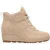Womens Sorel Women's Sorel Evie Sport Lace Sandy Tan Suede Sandy Tan Suede