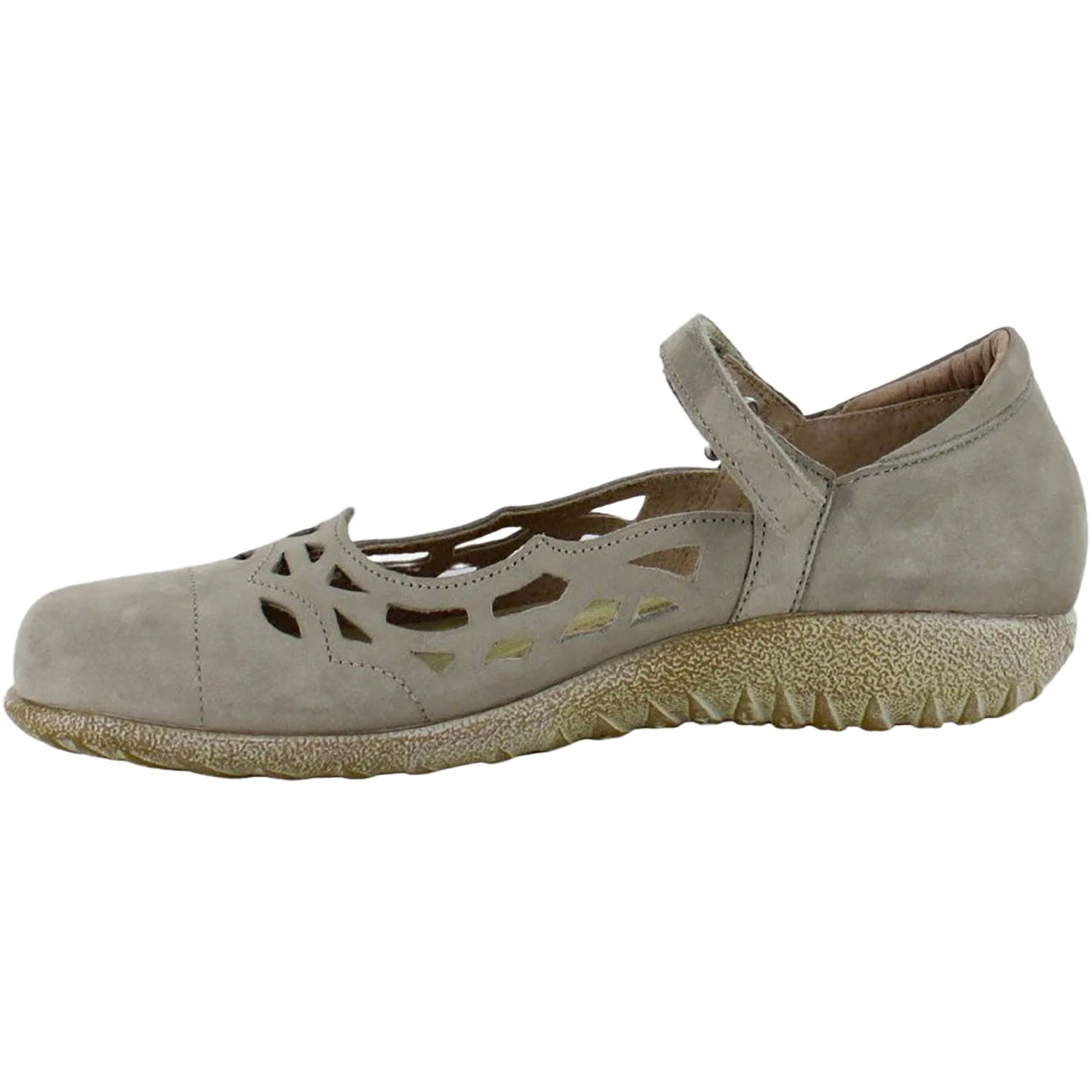 Womens Naot Naot Agathis Women's Mary Janes Stone Nubuck Stone Nubuck