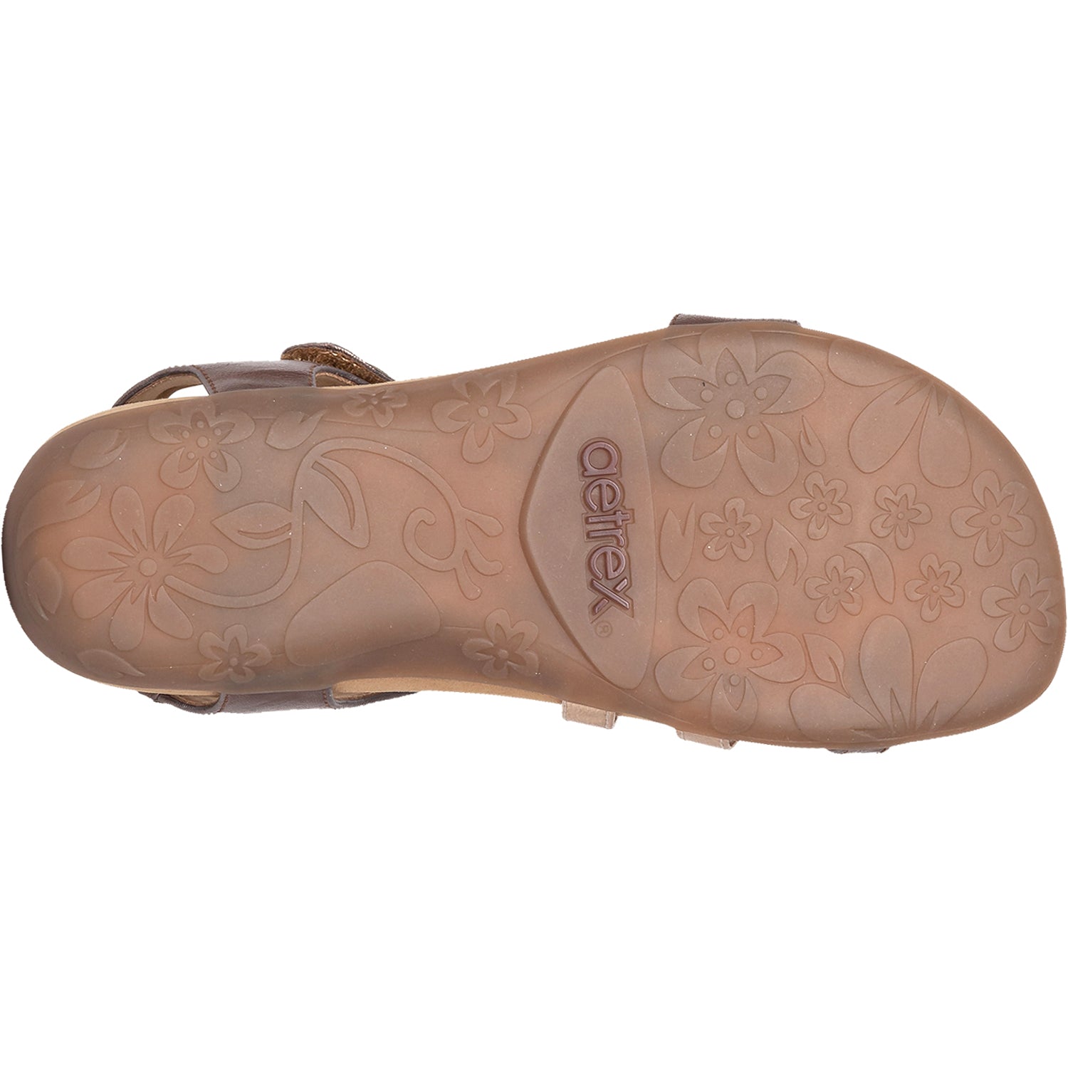 Womens Aetrex Women's Aetrex Jess Bronze Synthetic Bronze Synthetic