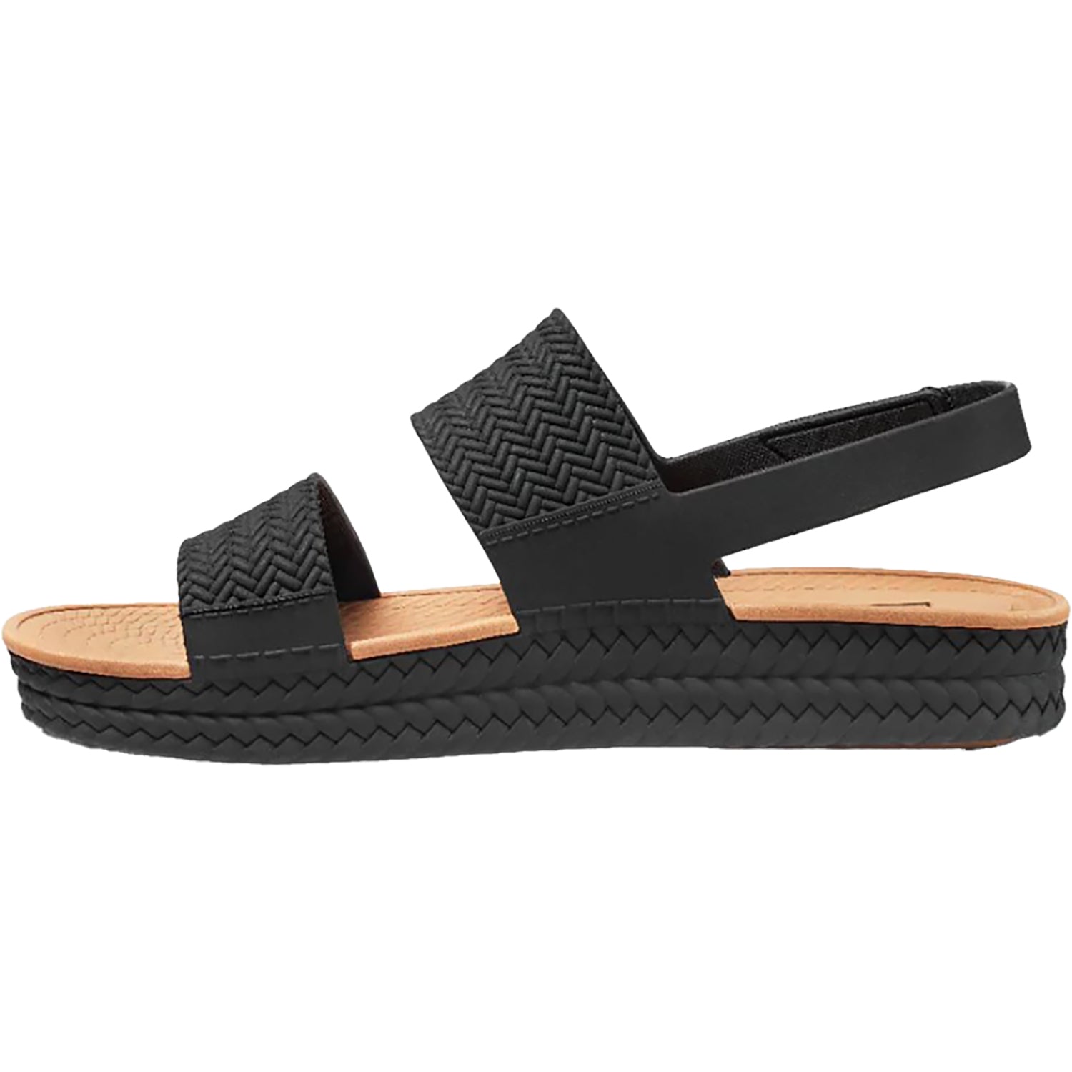 Women's Reef Water Vista Black/Tan Synthetic – Footwear etc.