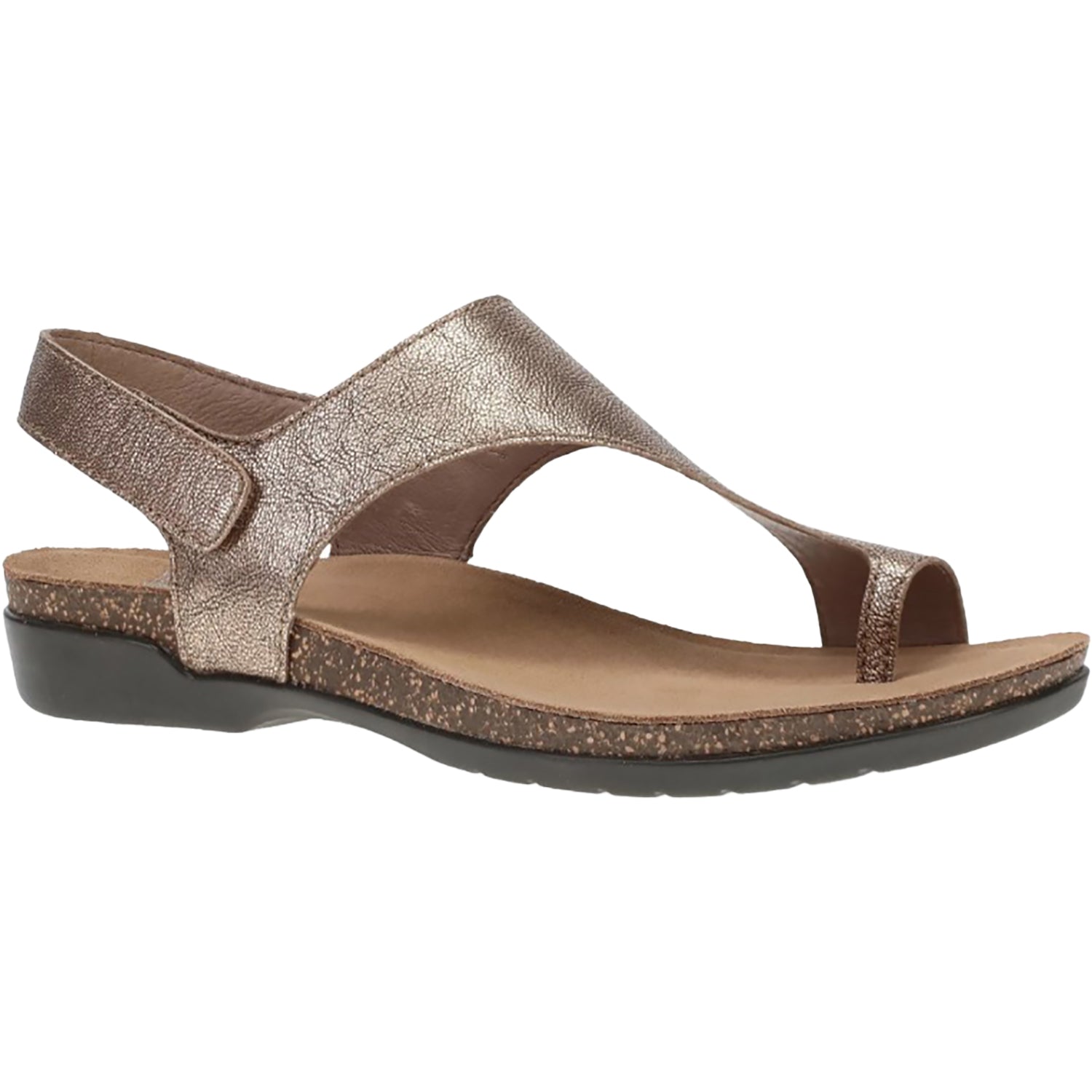 Womens Dansko Dansko Reece Women's Thong Sandals Bronze Metallic Bronze Metallic