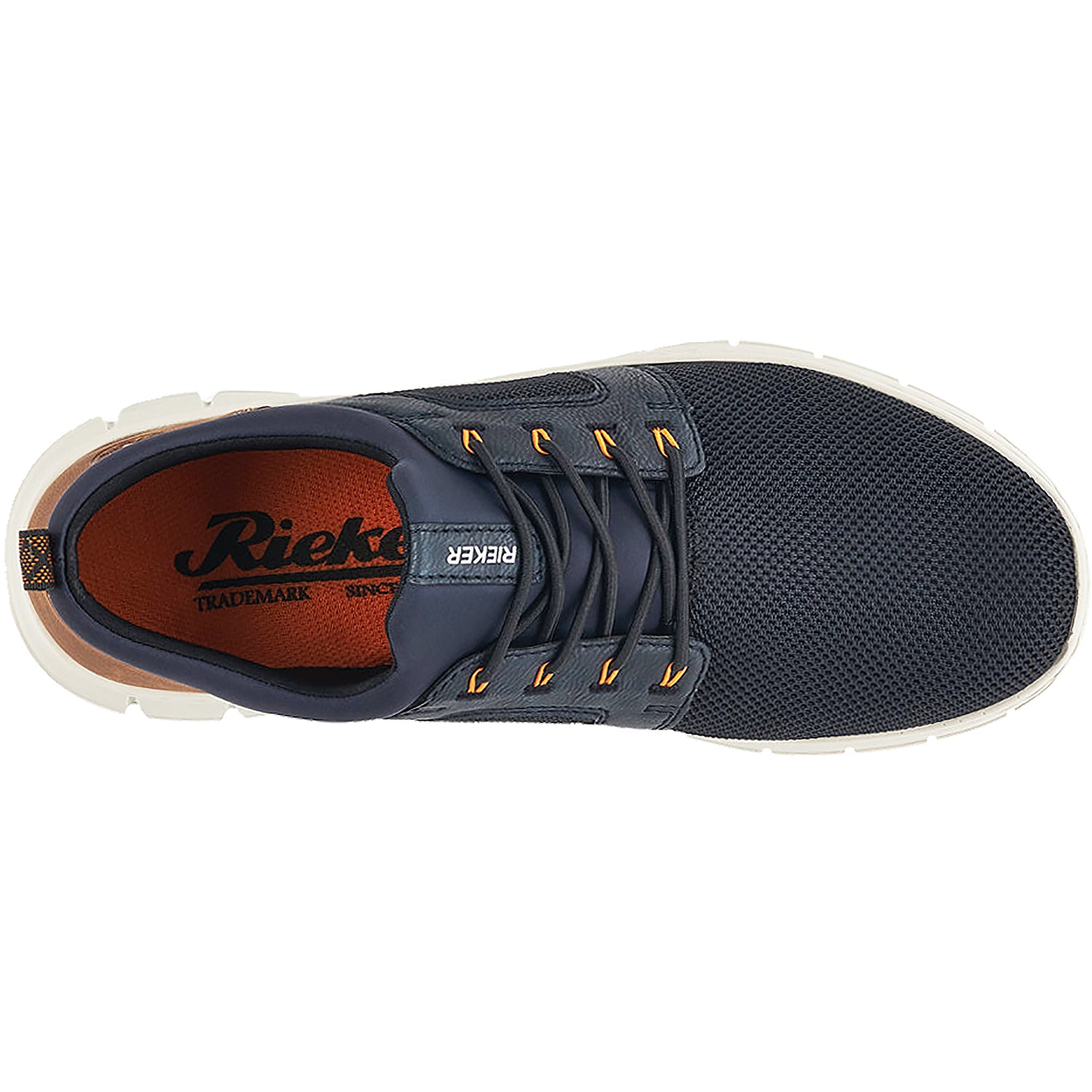 Mens Rieker Rieker B7796-14 Timo 96 Men's Walking Shoes Pazifik/Lake/Tan Mesh Pazifik/Lake/Tan Mesh