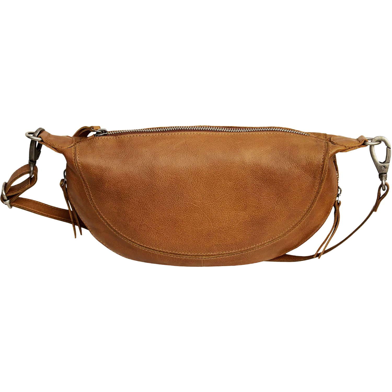 Womens Latico Latico Crosby Sling/Crossbody Cognac Leather Cognac Leather