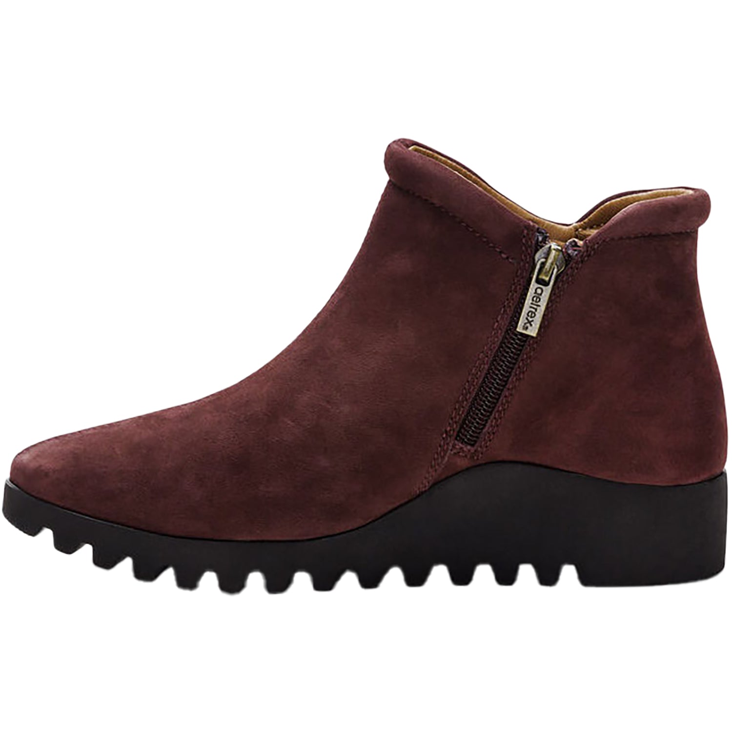 Womens Aetrex Aetrex Zoey Women's Boots Burgundy Nubuck Burgundy Nubuck