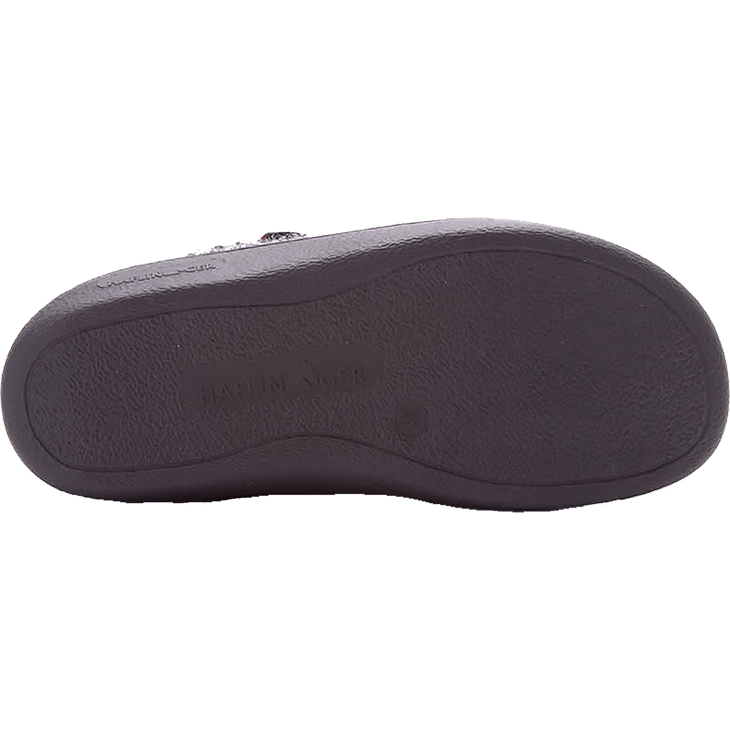 Mens Haflinger Haflinger ATB Men's Wool Slippers Grey Speckle Wool Grey Speckle Wool