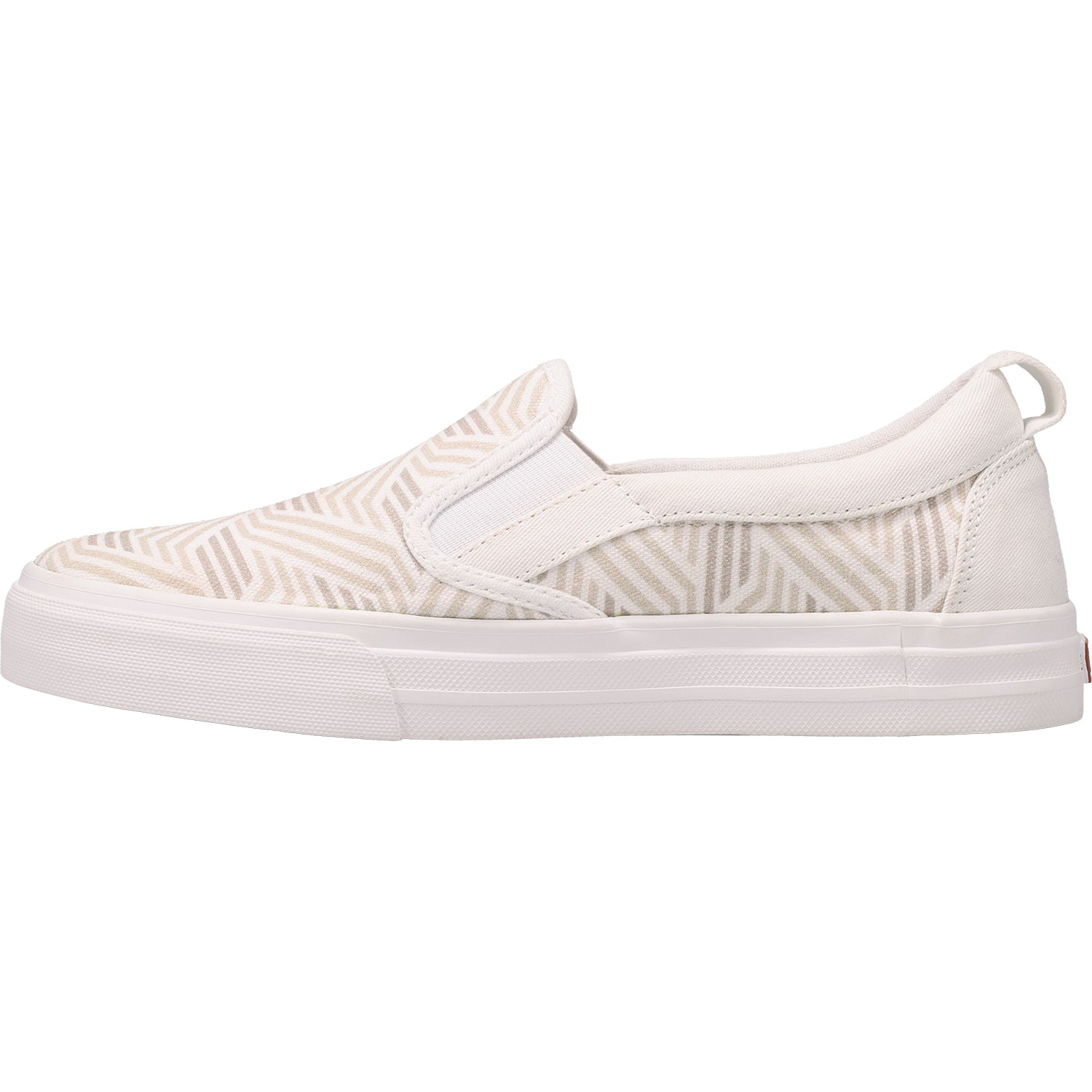 Womens Taos Taos Rubber Soul Women's Sneakers Geo Print White Canvas Geo Print White Canvas